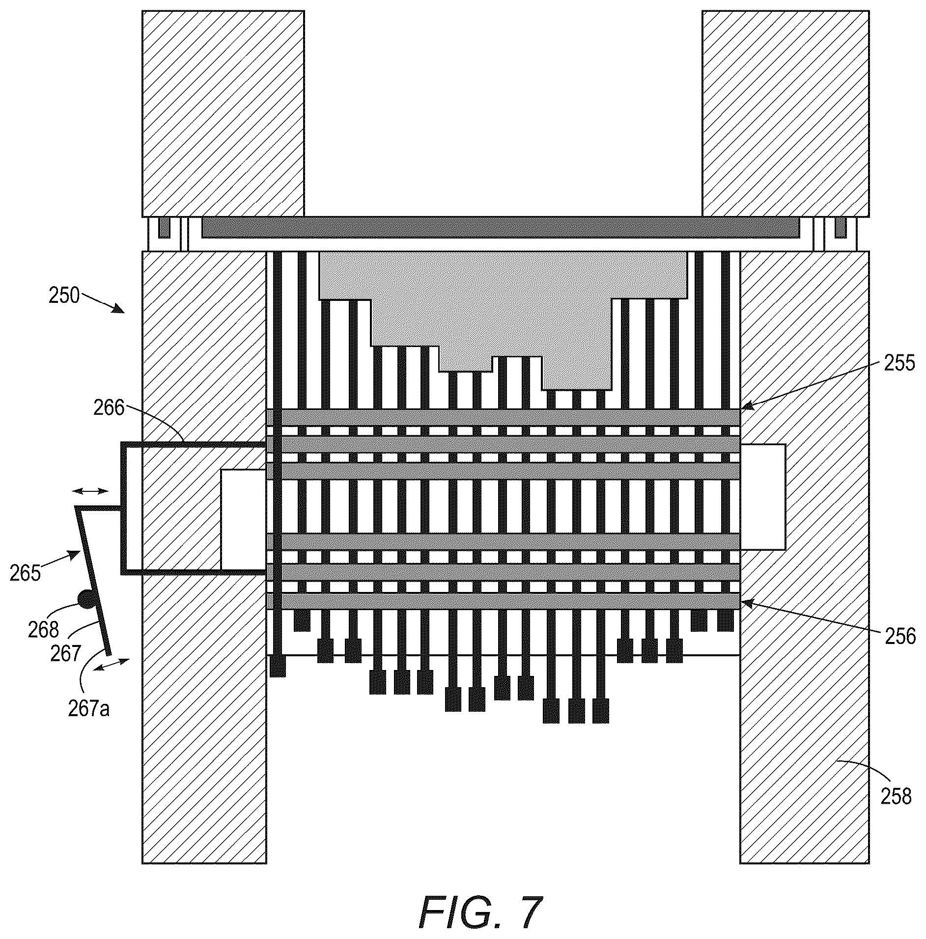 Patent US12157273 Figure 10 – Apparatus and method for supporting and extracting a build part formed in an additive manufacturing process