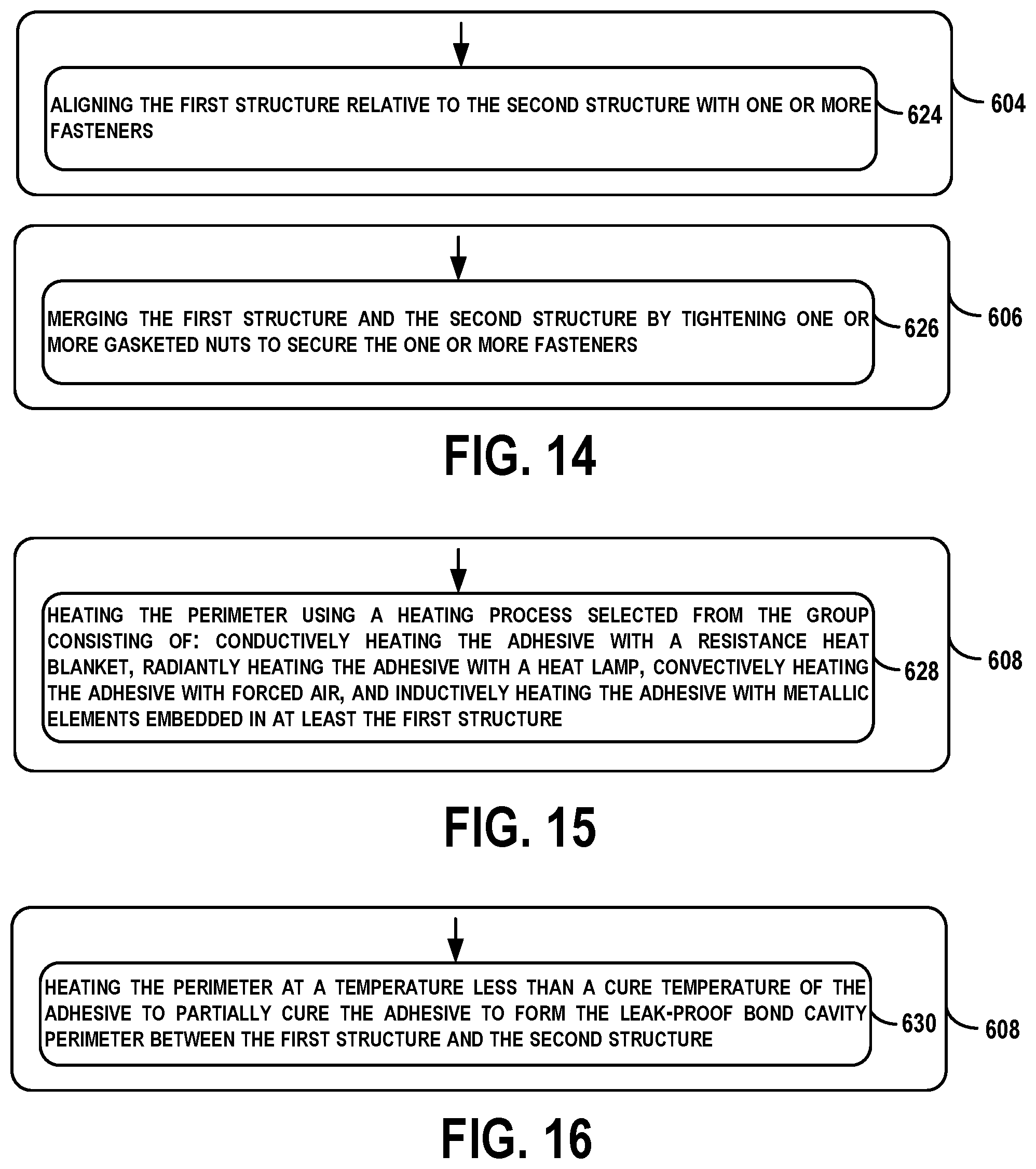 Patent US12157278 Figure 14 – Systems and methods for sealing a bond cavity between structural components