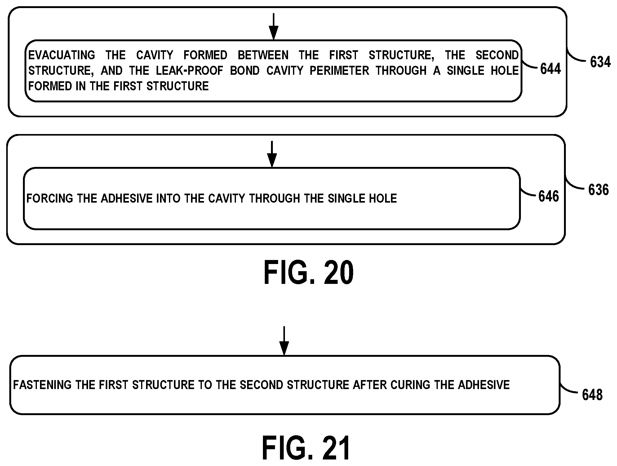 Patent US12157278 Figure 16 – Systems and methods for sealing a bond cavity between structural components