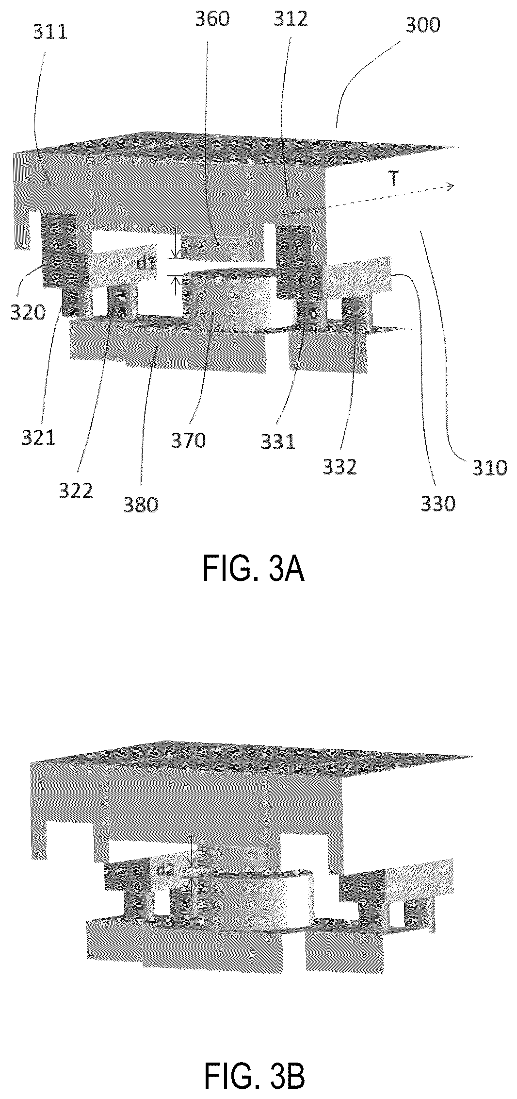 Patent US12157285 Figure 3 – Adjustable mechanical stop for a food baking apparatus