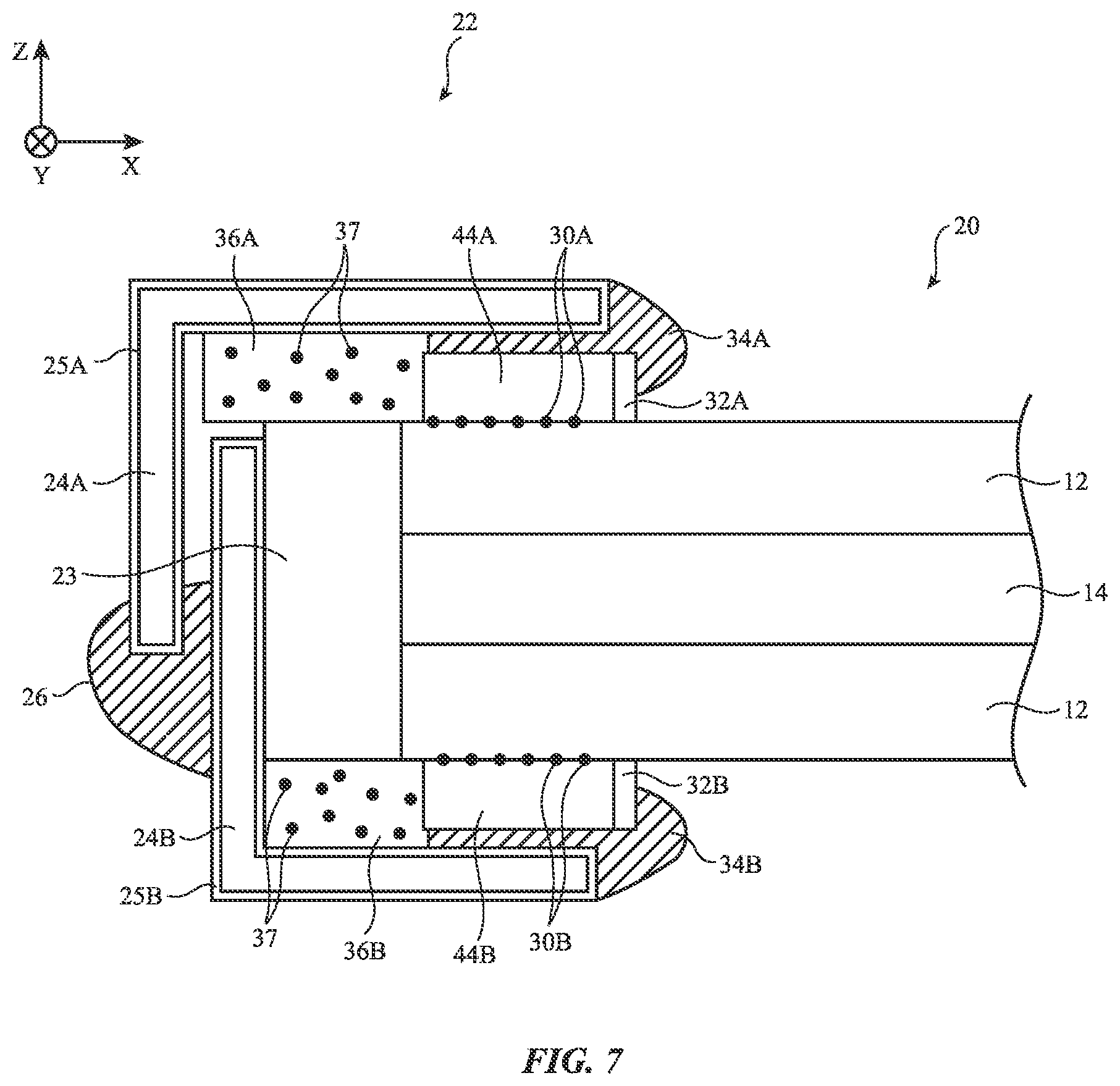 Patent US12157289 Figure 8 – Seals for optical components