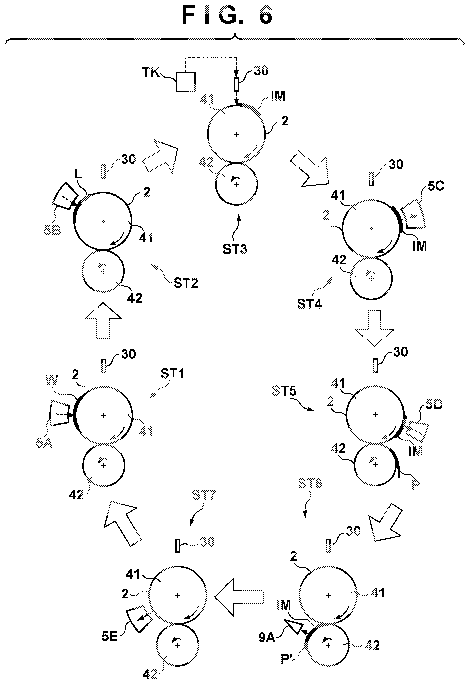 Patent US12157298 Figure 5 – Printing apparatus