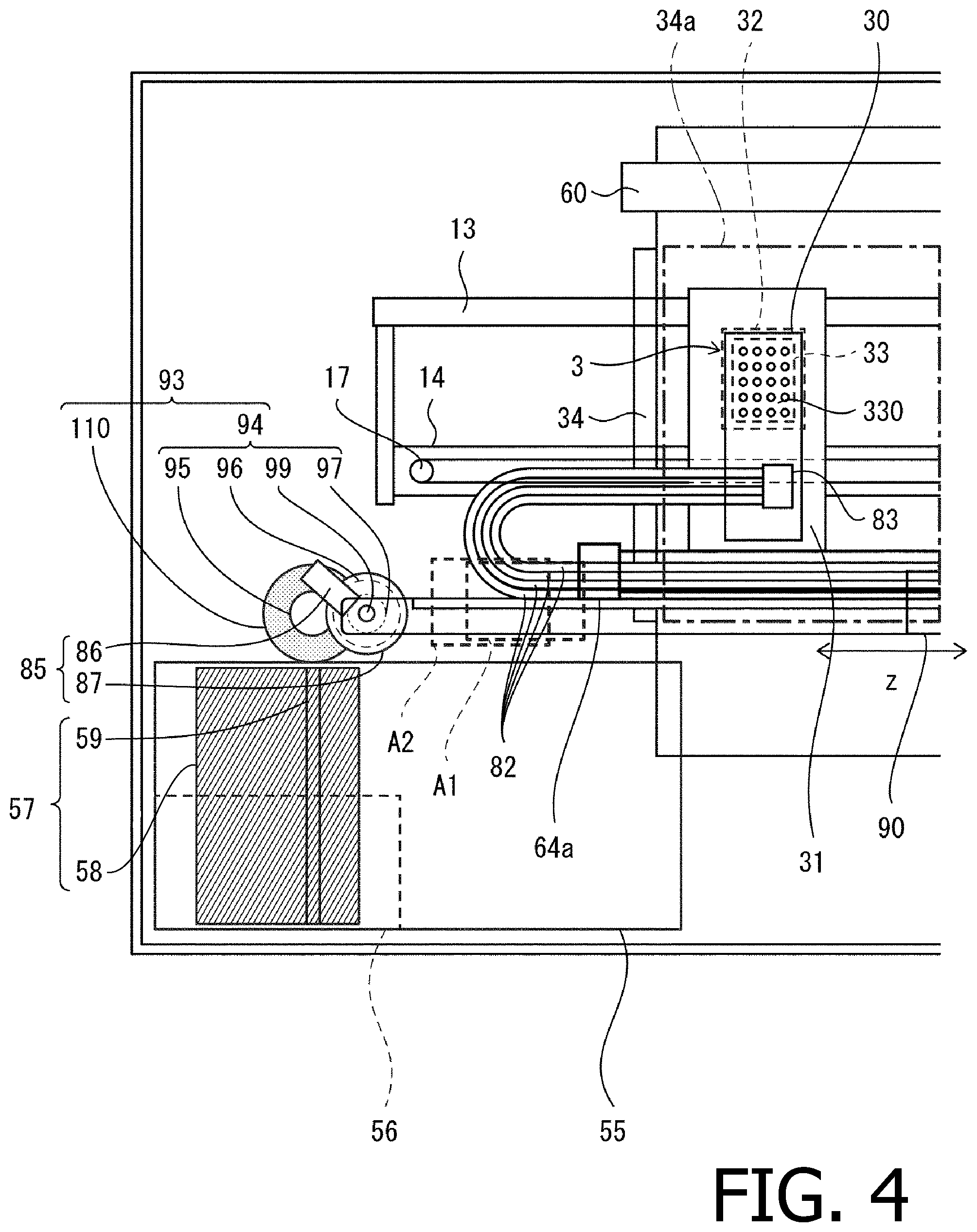 Patent US12157300 Figure 4 – Printing apparatus