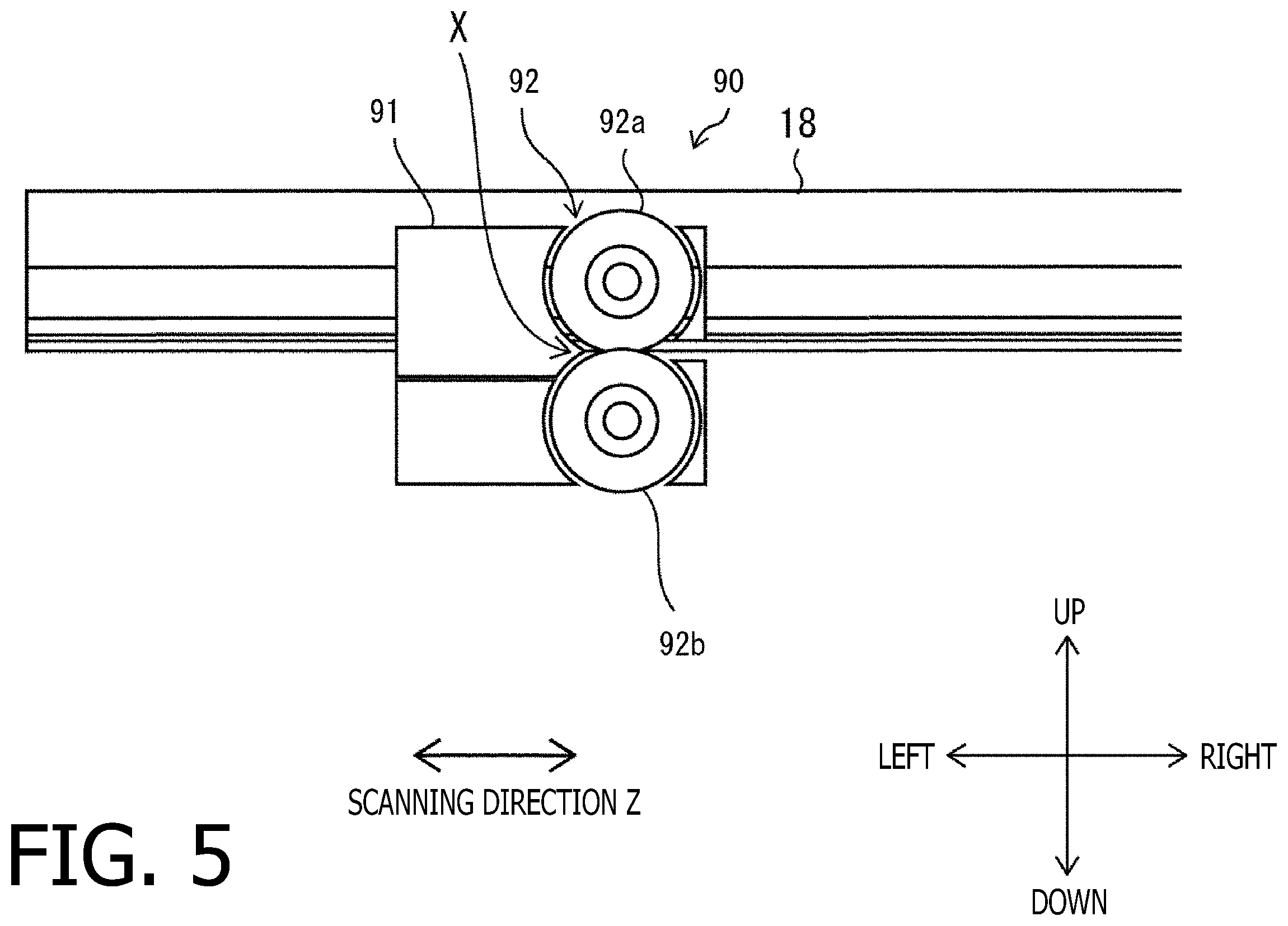 Patent US12157300 Figure 5 – Printing apparatus