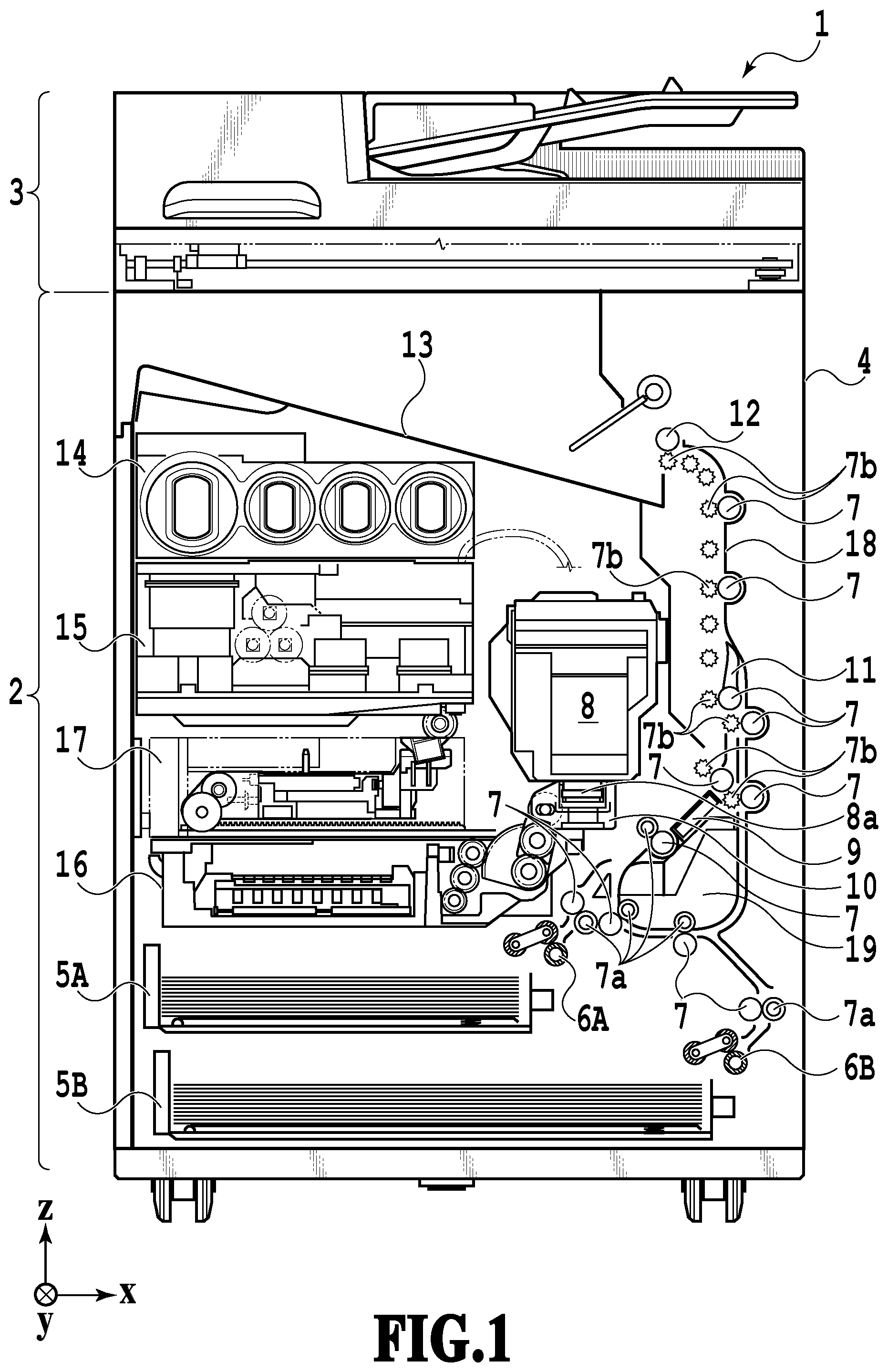 Patent US12157303 Figure 1 – Image processing apparatus, printing apparatus, image processing method, and storage medium