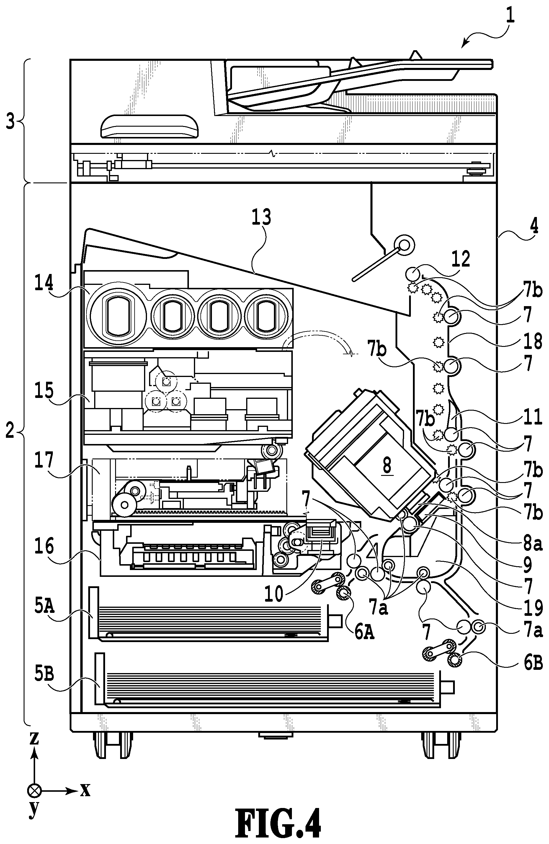 Patent US12157303 Figure 4 – Image processing apparatus, printing apparatus, image processing method, and storage medium