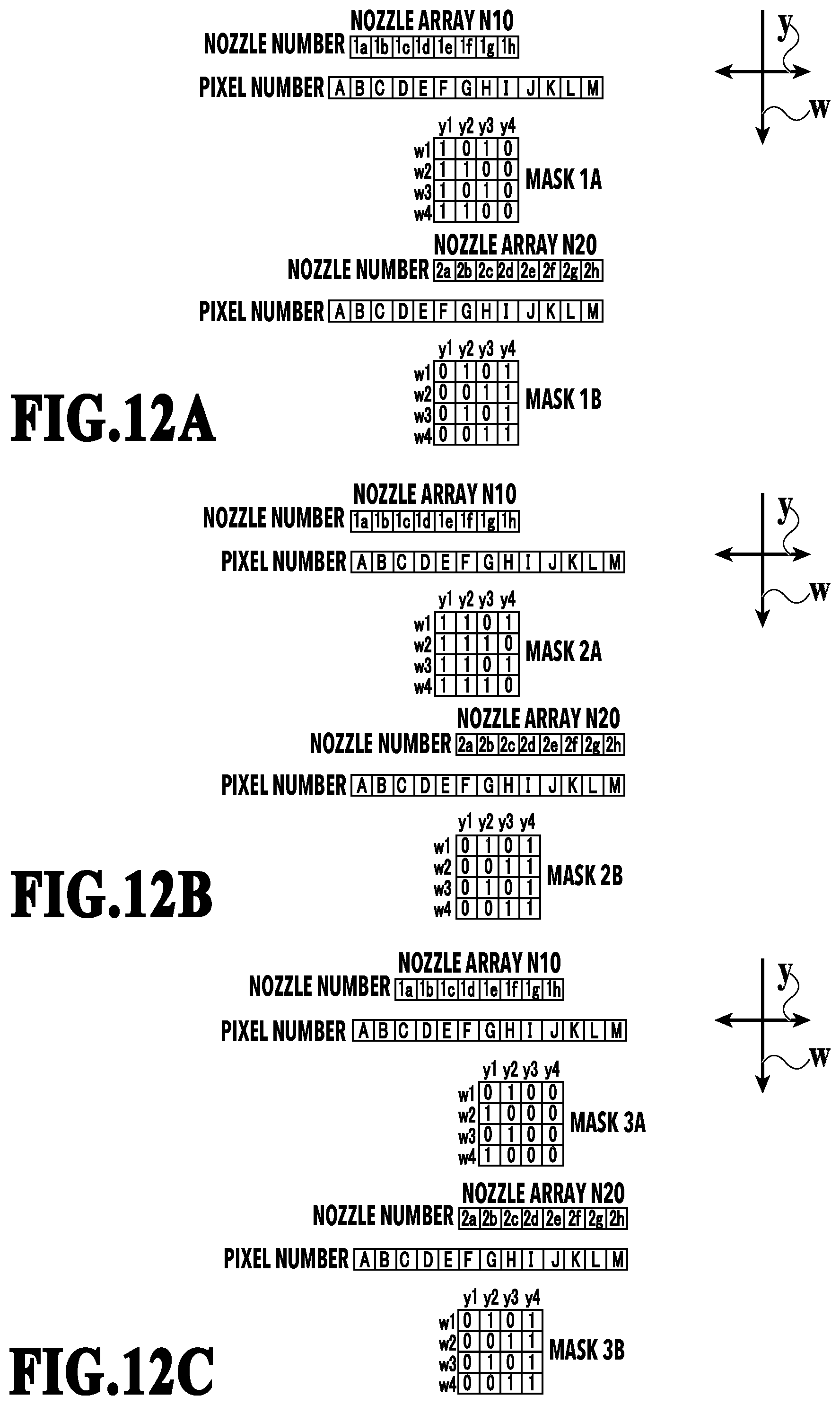Patent US12157303 Figure 12 – Image processing apparatus, printing apparatus, image processing method, and storage medium