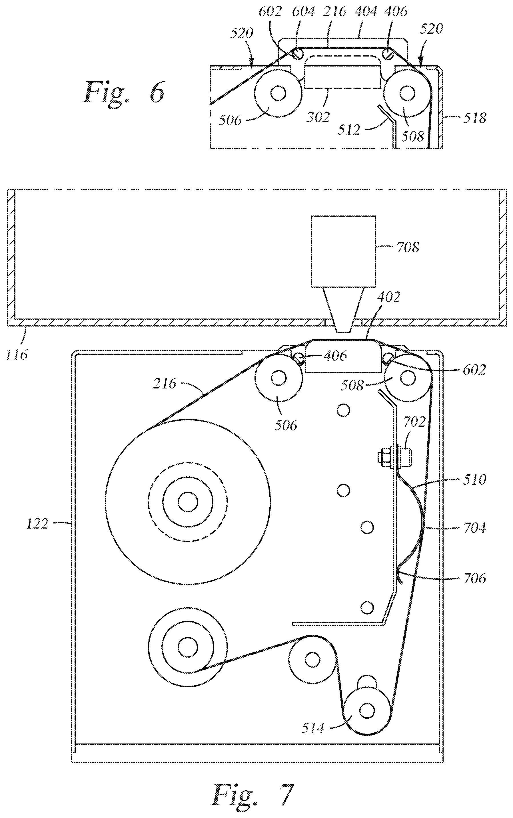 Patent US12157304 Figure 7 – Printer calibration module
