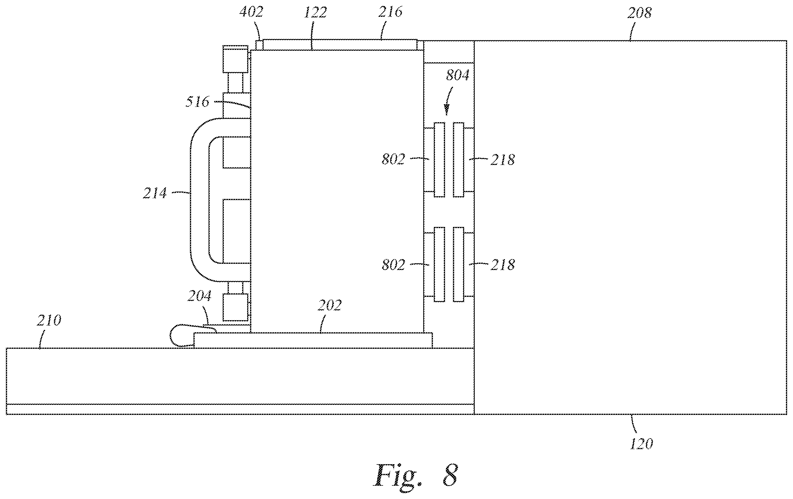Patent US12157304 Figure 8 – Printer calibration module