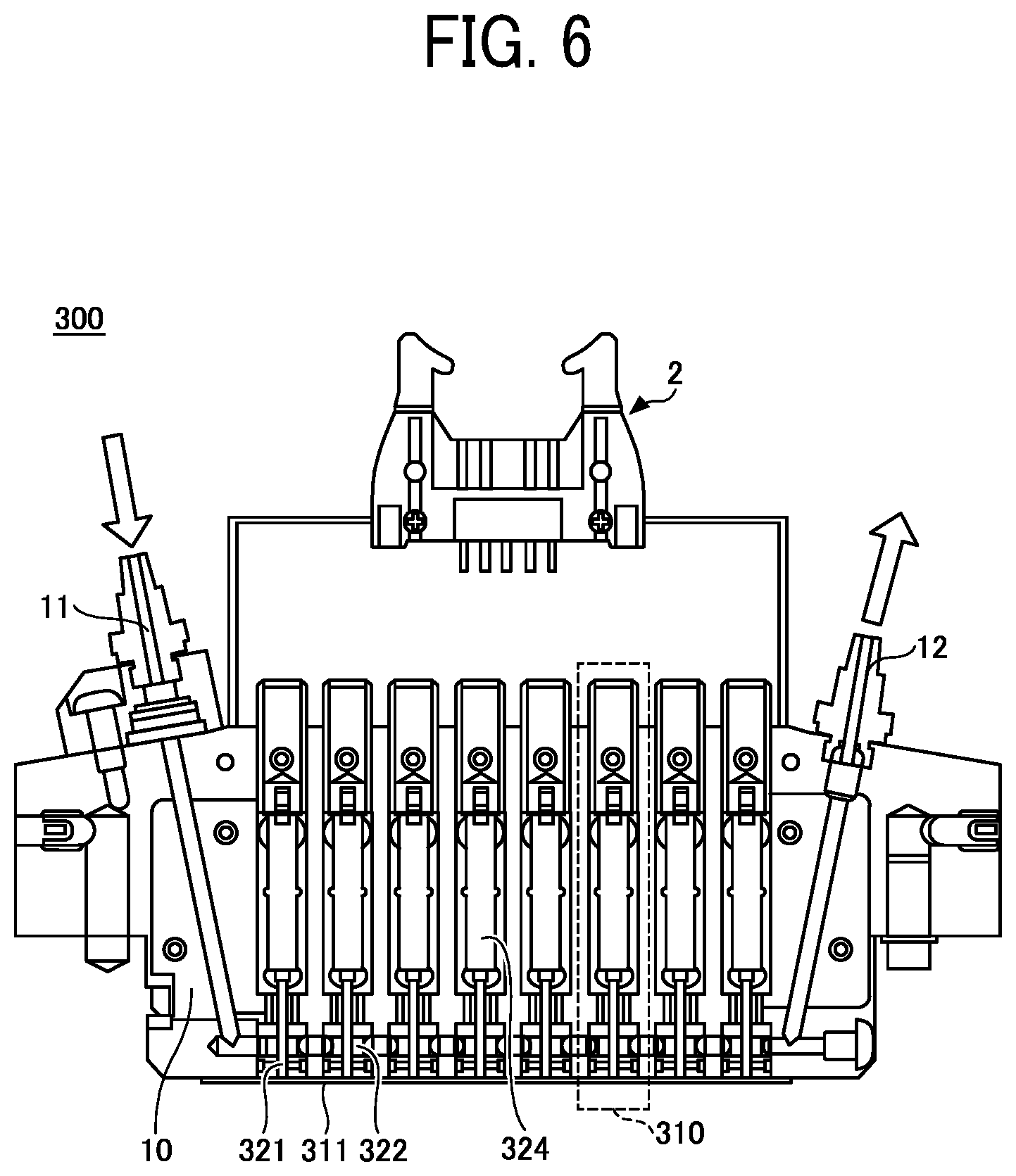 Patent US12157306 Figure 6 – Liquid discharge apparatus, liquid discharge method, and storage medium