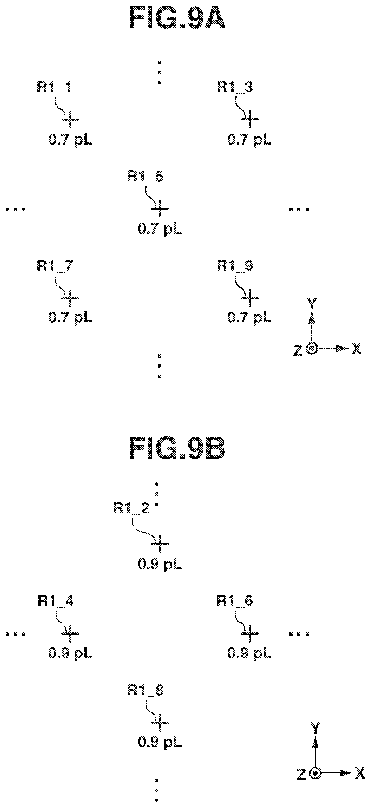 Patent US12157307 Figure 9 – Liquid discharge apparatus, liquid discharge method, film forming apparatus, and article manufacturing method