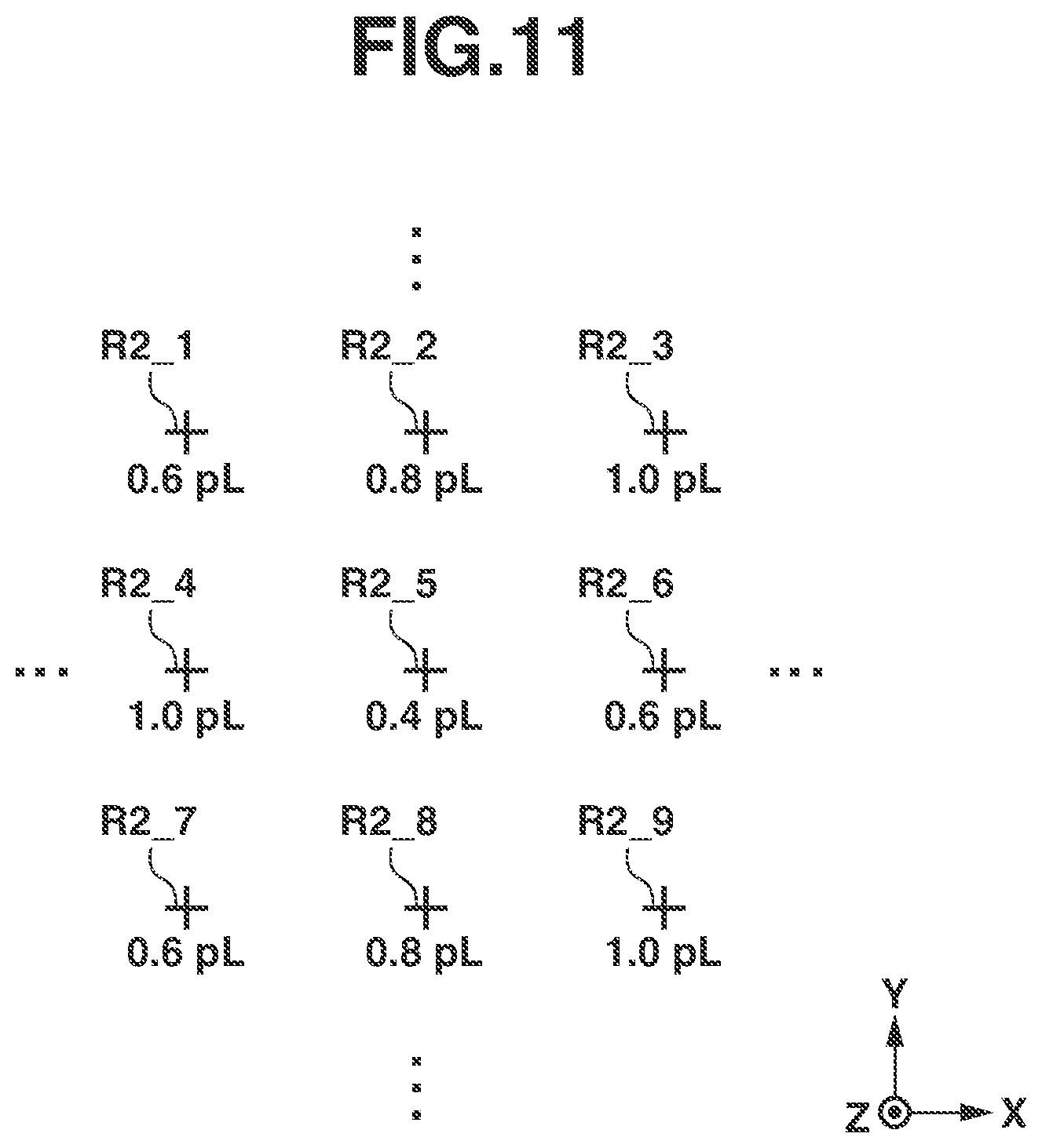 Patent US12157307 Figure 11 – Liquid discharge apparatus, liquid discharge method, film forming apparatus, and article manufacturing method
