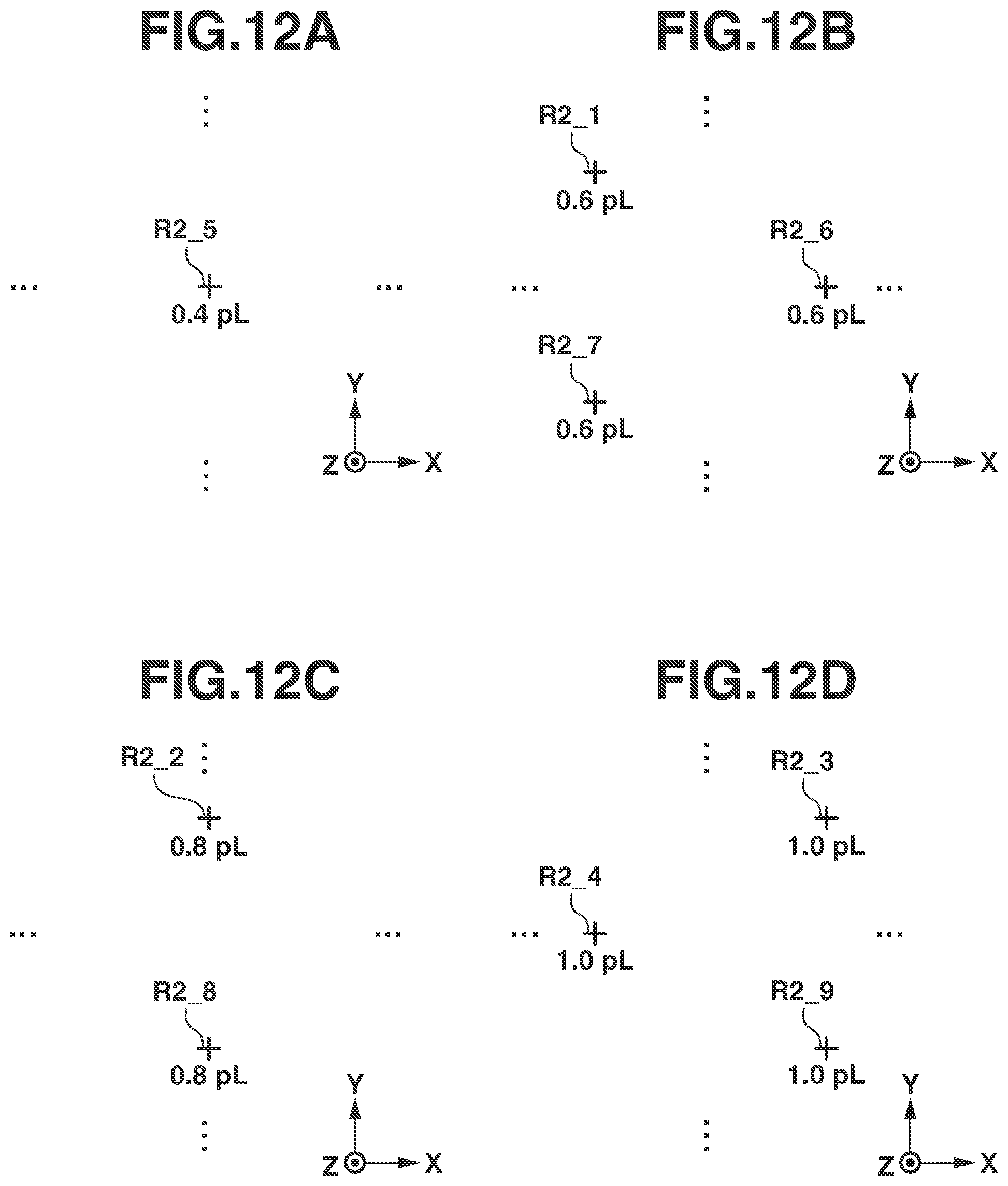 Patent US12157307 Figure 12 – Liquid discharge apparatus, liquid discharge method, film forming apparatus, and article manufacturing method