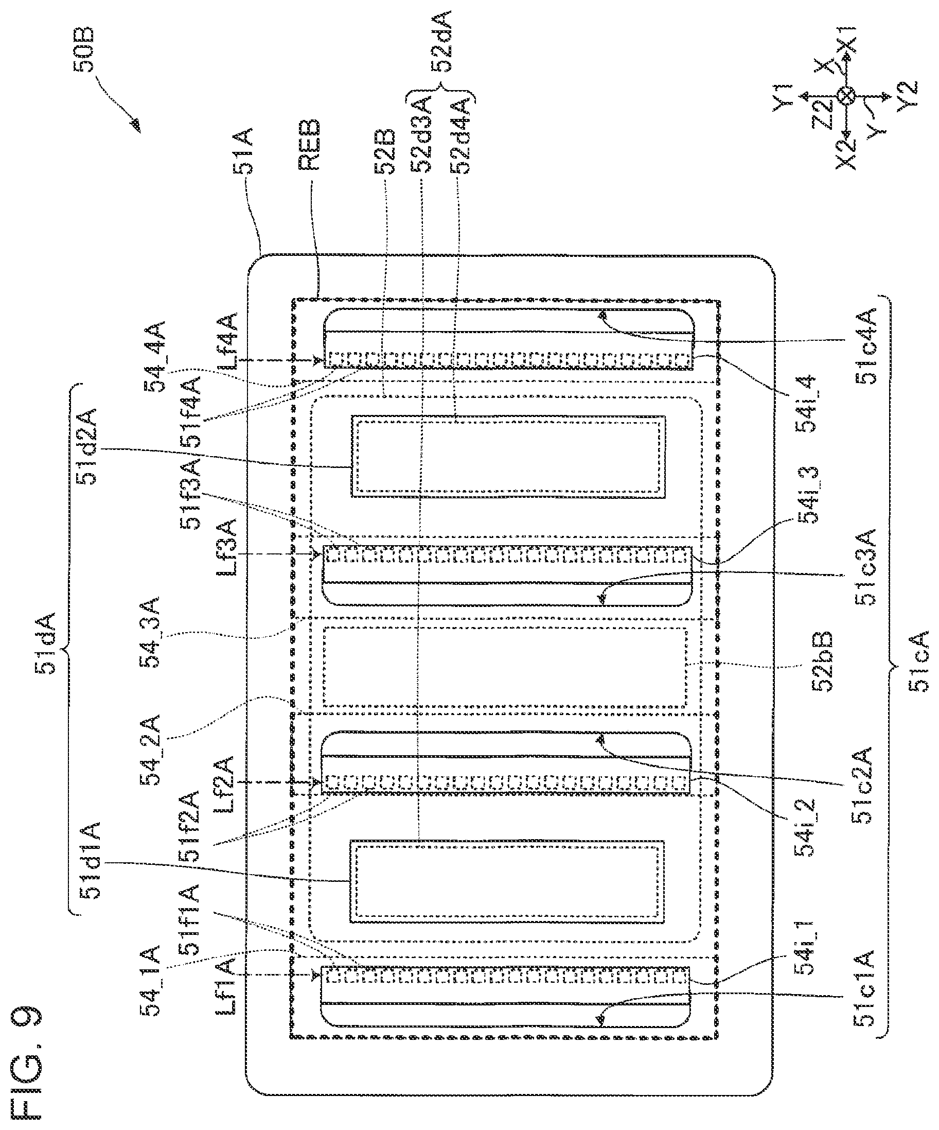 Patent US12157314 Figure 9 – Liquid ejecting head and liquid ejecting apparatus