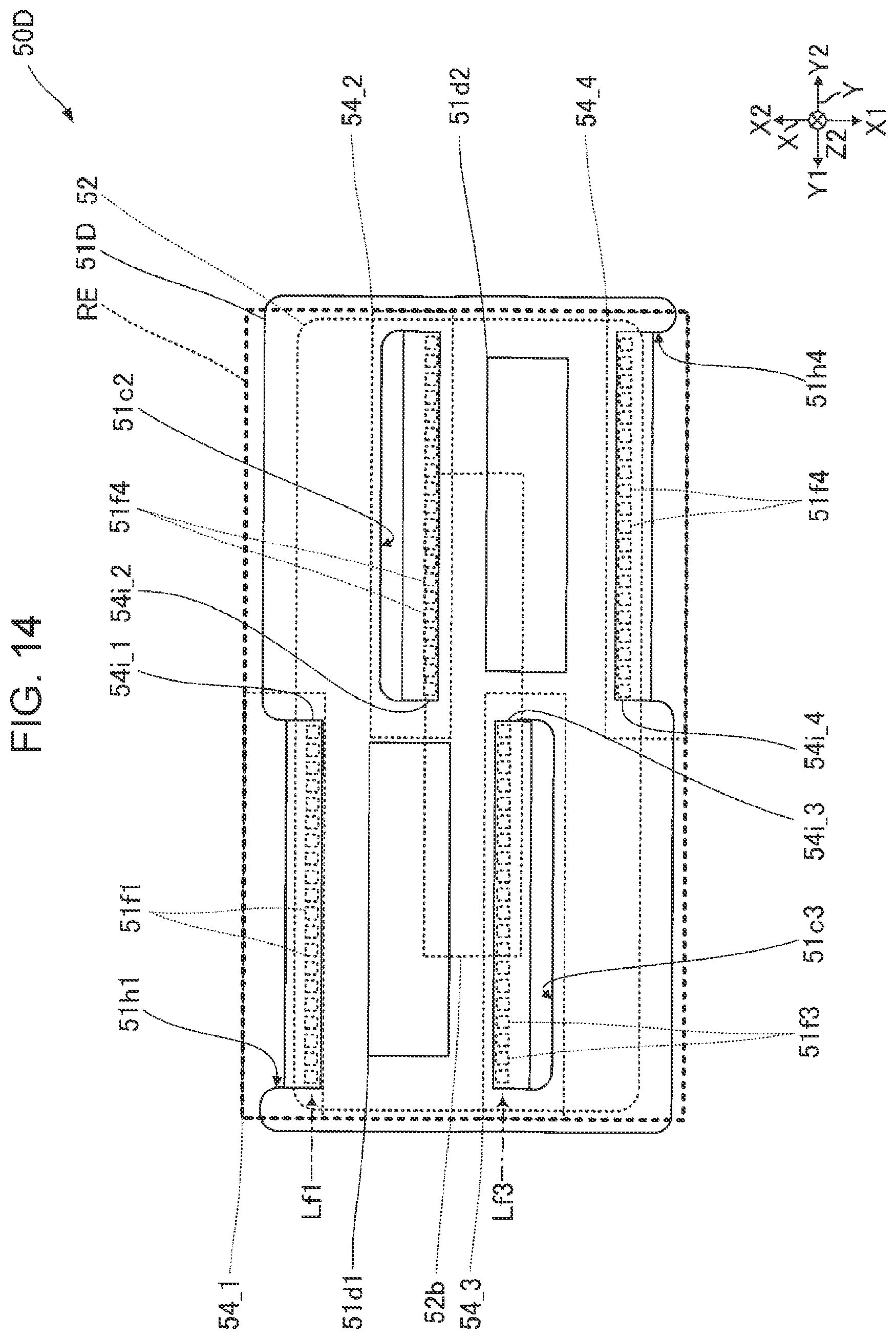 Patent US12157314 Figure 14 – Liquid ejecting head and liquid ejecting apparatus