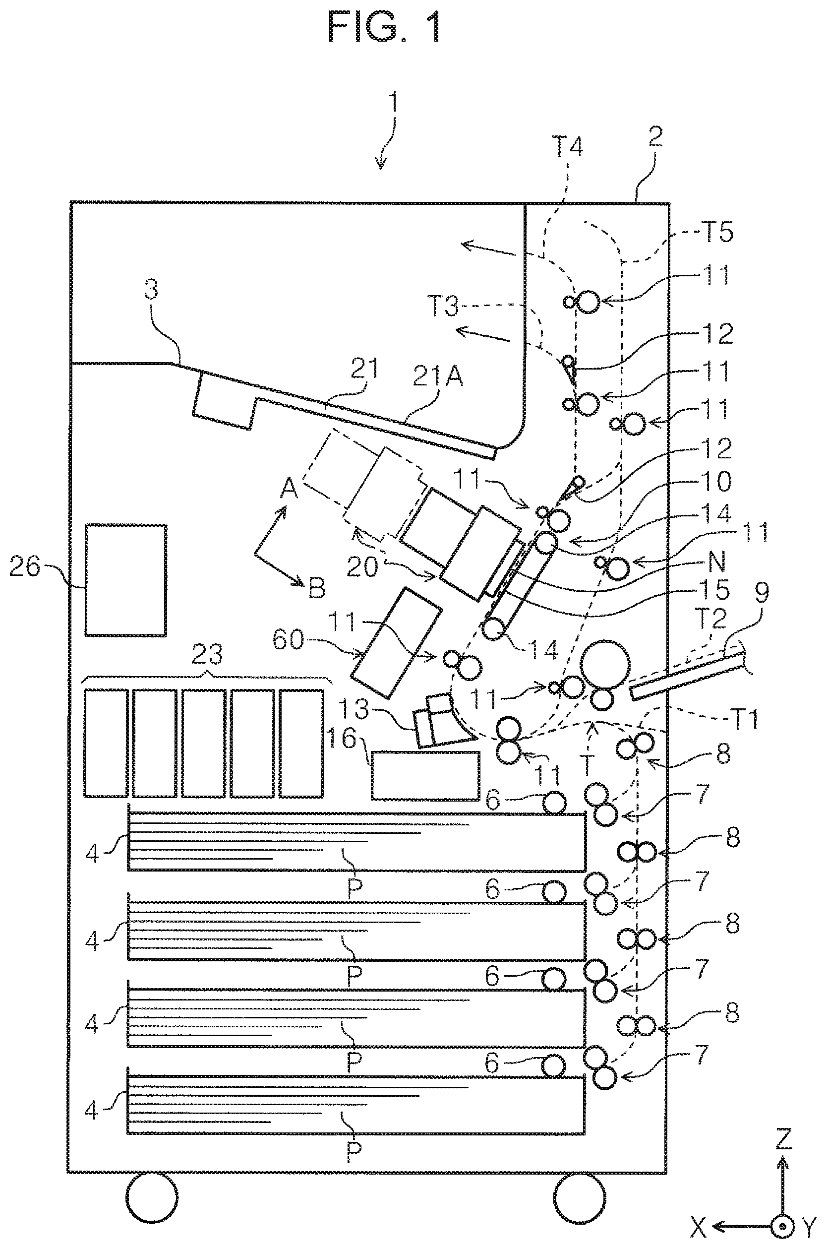 Patent US12157315 Figure 1 – Recording apparatus