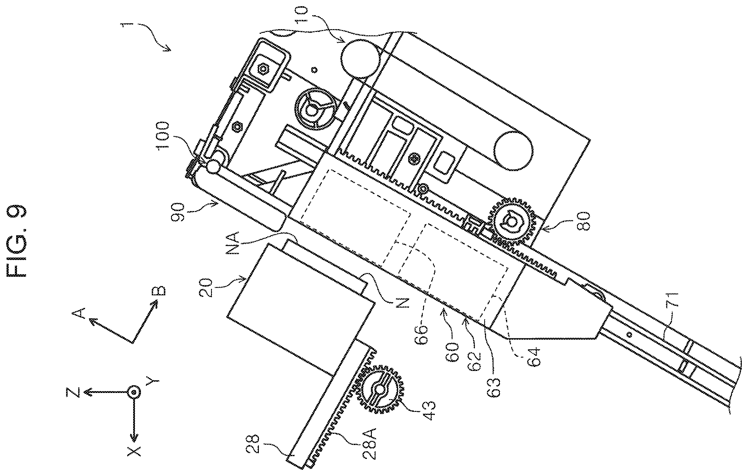 Patent US12157315 Figure 9 – Recording apparatus