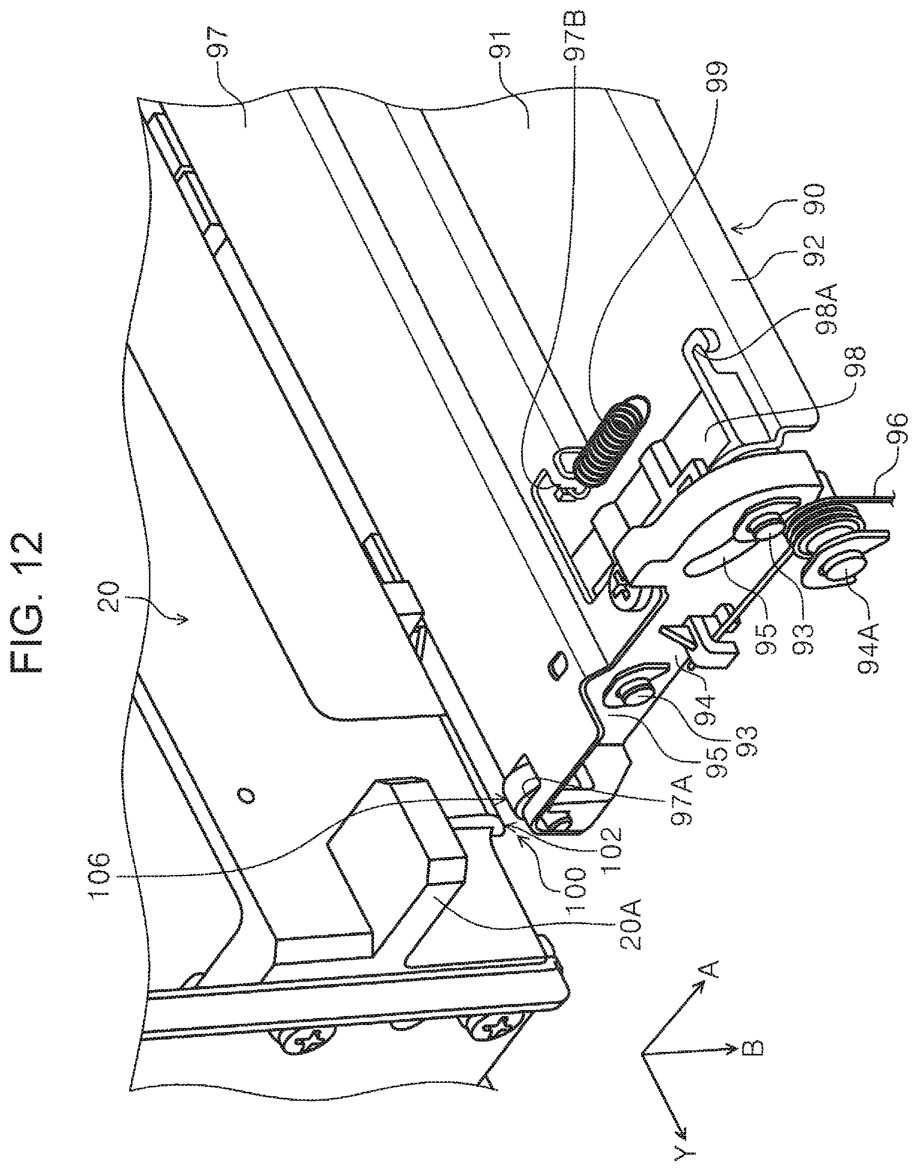 Patent US12157315 Figure 12 – Recording apparatus