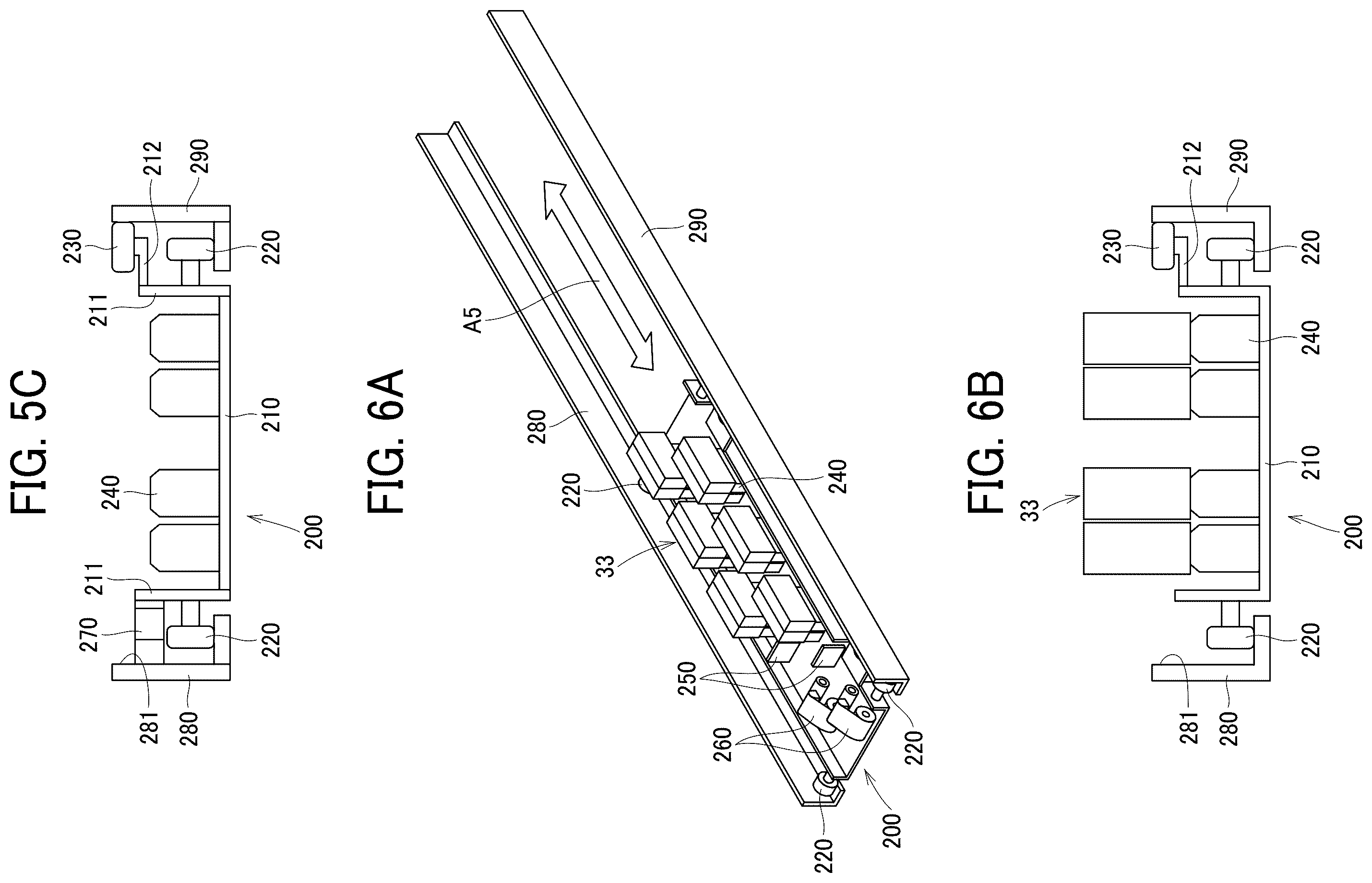 Patent US12157316 Figure 5 – Nozzle surface recovery device, liquid discharge device, and inkjet printer