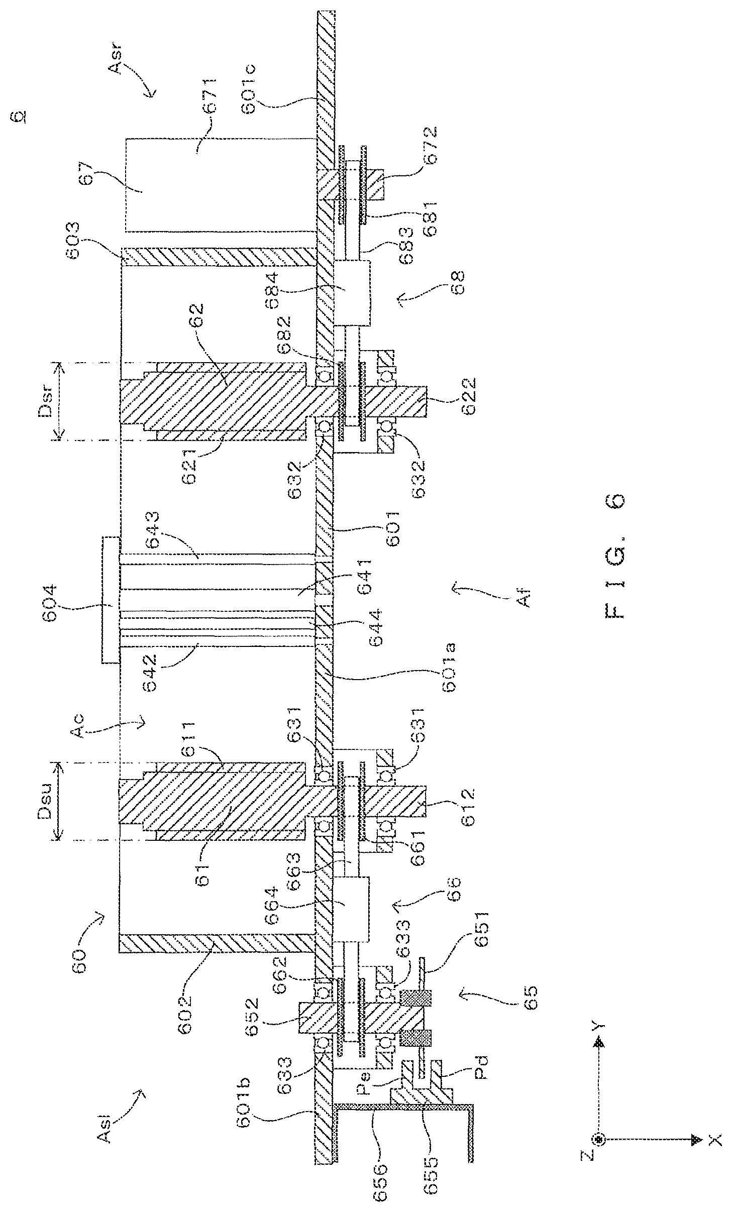 Patent US12157317 Figure 6 – Cleaning unit, printing apparatus and roll diameter acquisition method