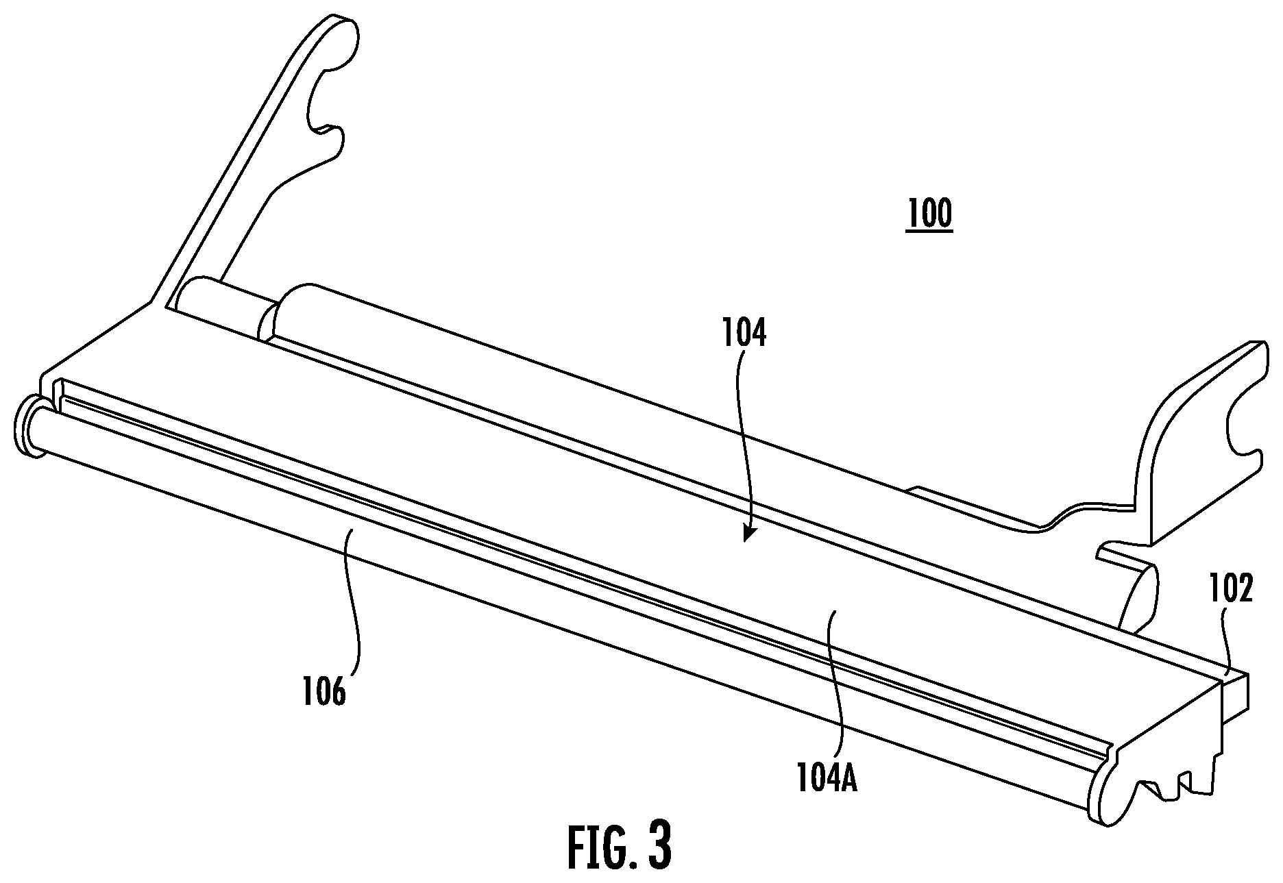 Patent US12157324 Figure 3 – Printhead pressure arm assembly for a printing apparatus
