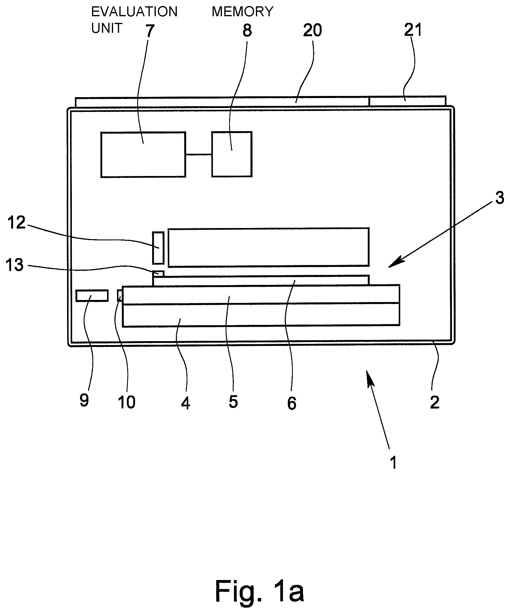 Patent US12157325 Figure 1 – Method for safeguarding a printing process using a printer and printer for implementing the method