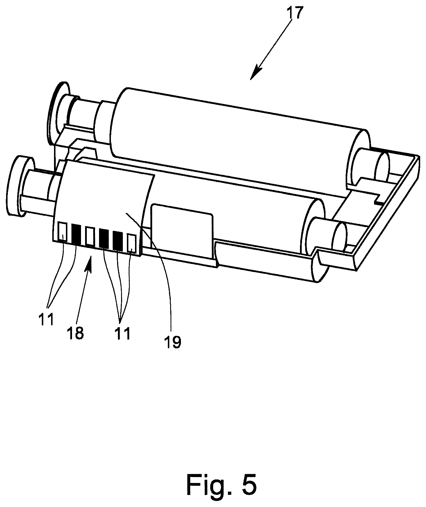 Patent US12157325 Figure 6 – Method for safeguarding a printing process using a printer and printer for implementing the method