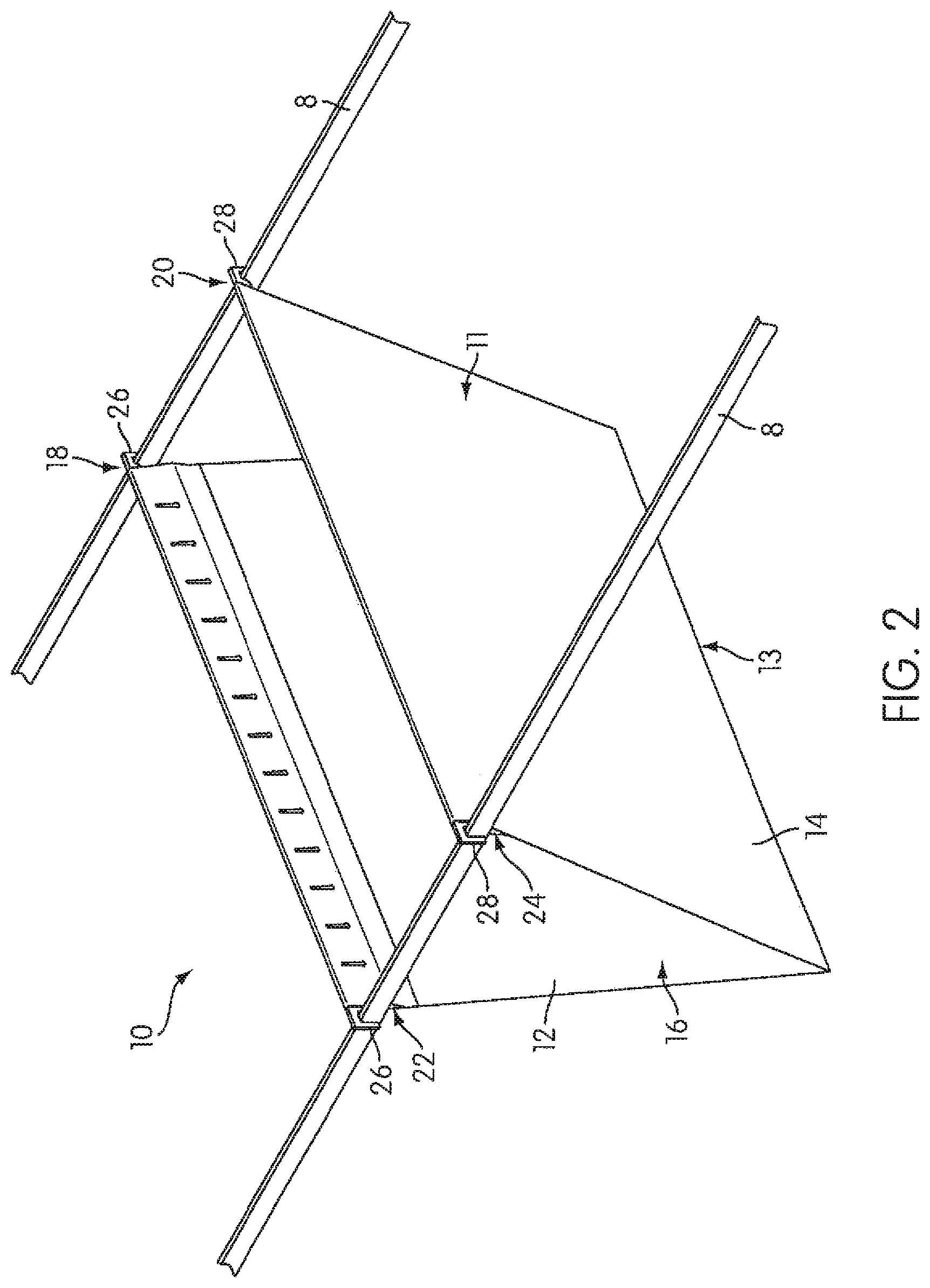 Patent US12157332 Figure 2 – Rods for use with hanging file holders