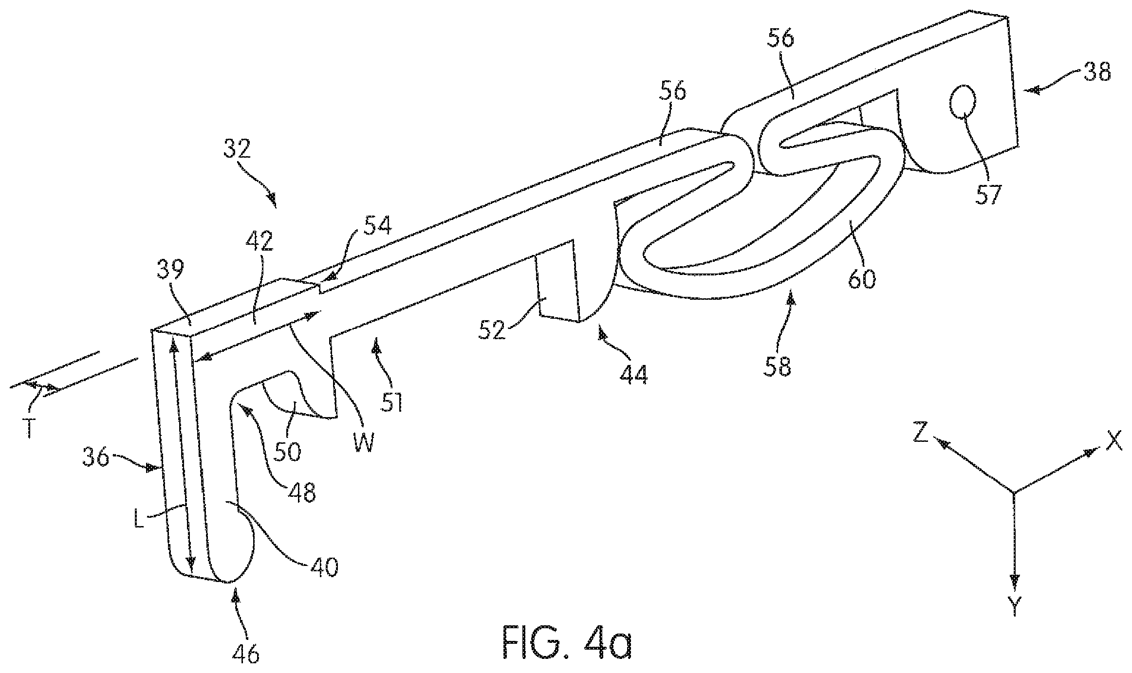 Patent US12157332 Figure 4 – Rods for use with hanging file holders