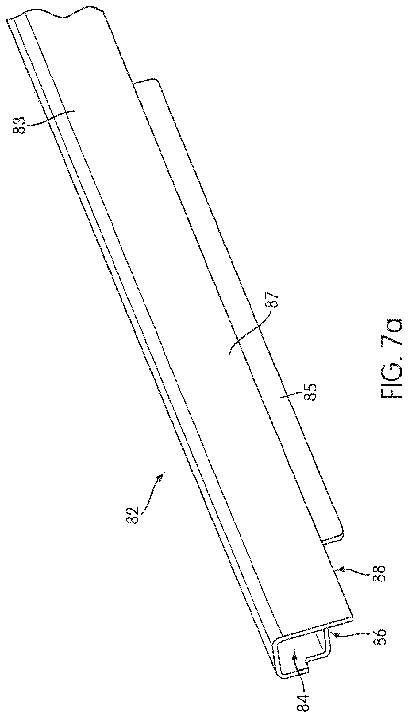 Patent US12157332 Figure 9 – Rods for use with hanging file holders