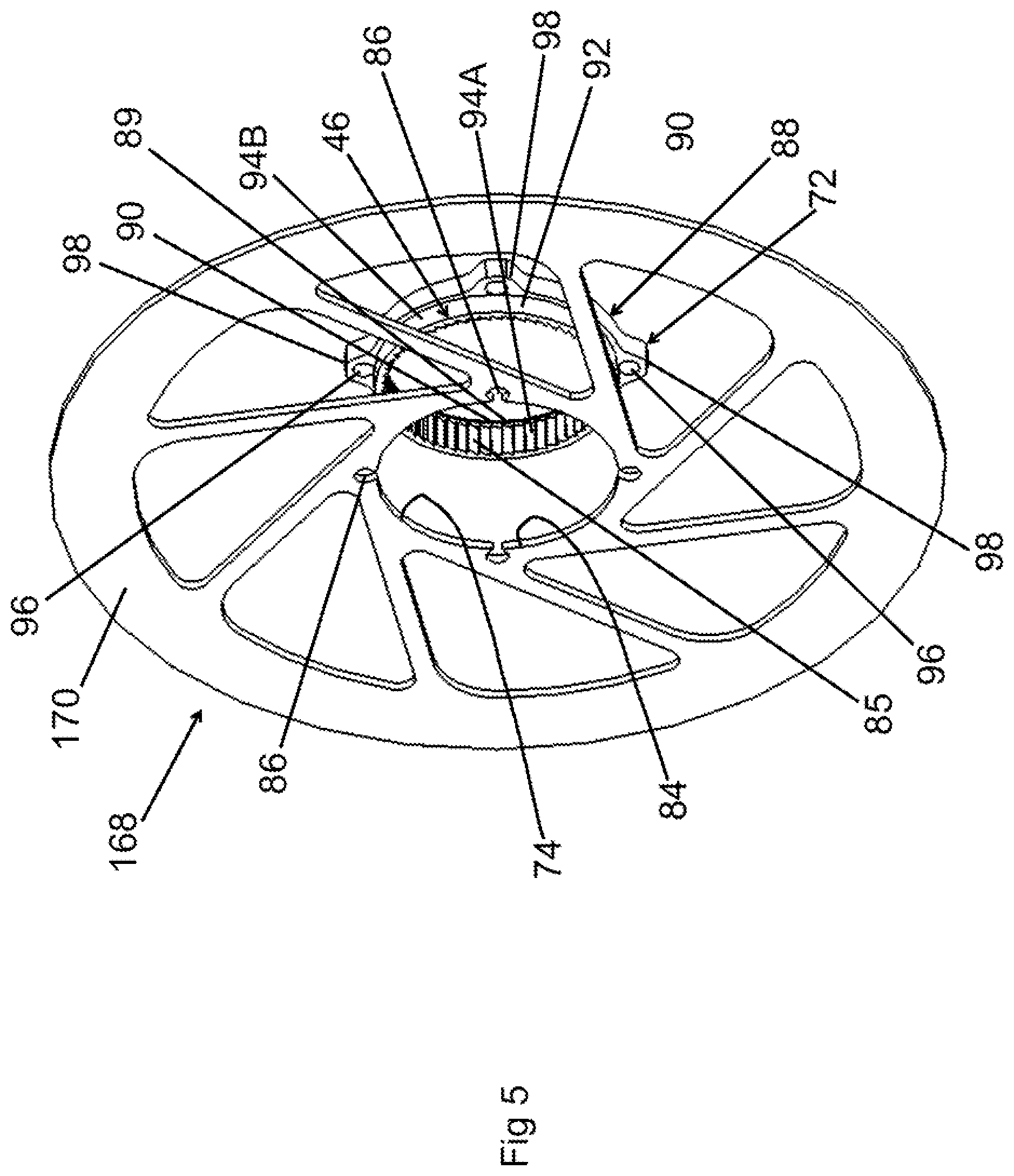 Patent US12157333 Figure 5 – Wheel hub