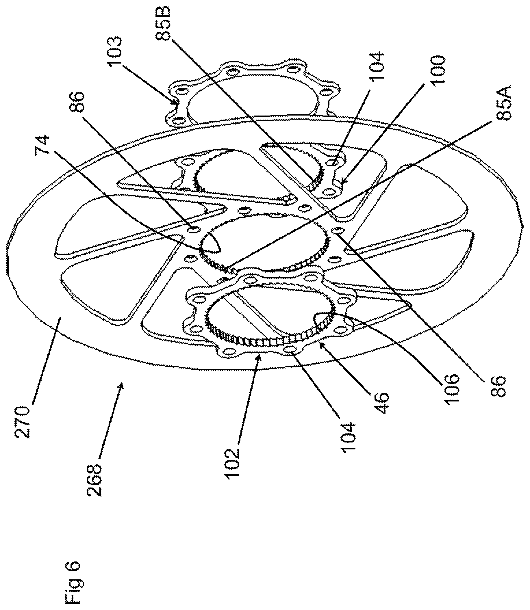 Patent US12157333 Figure 6 – Wheel hub