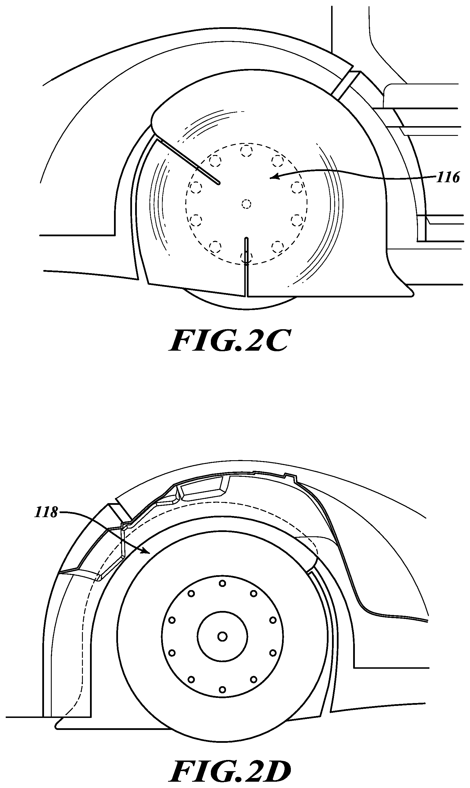 Patent US12157336 Figure 3 – Floating wheel cover