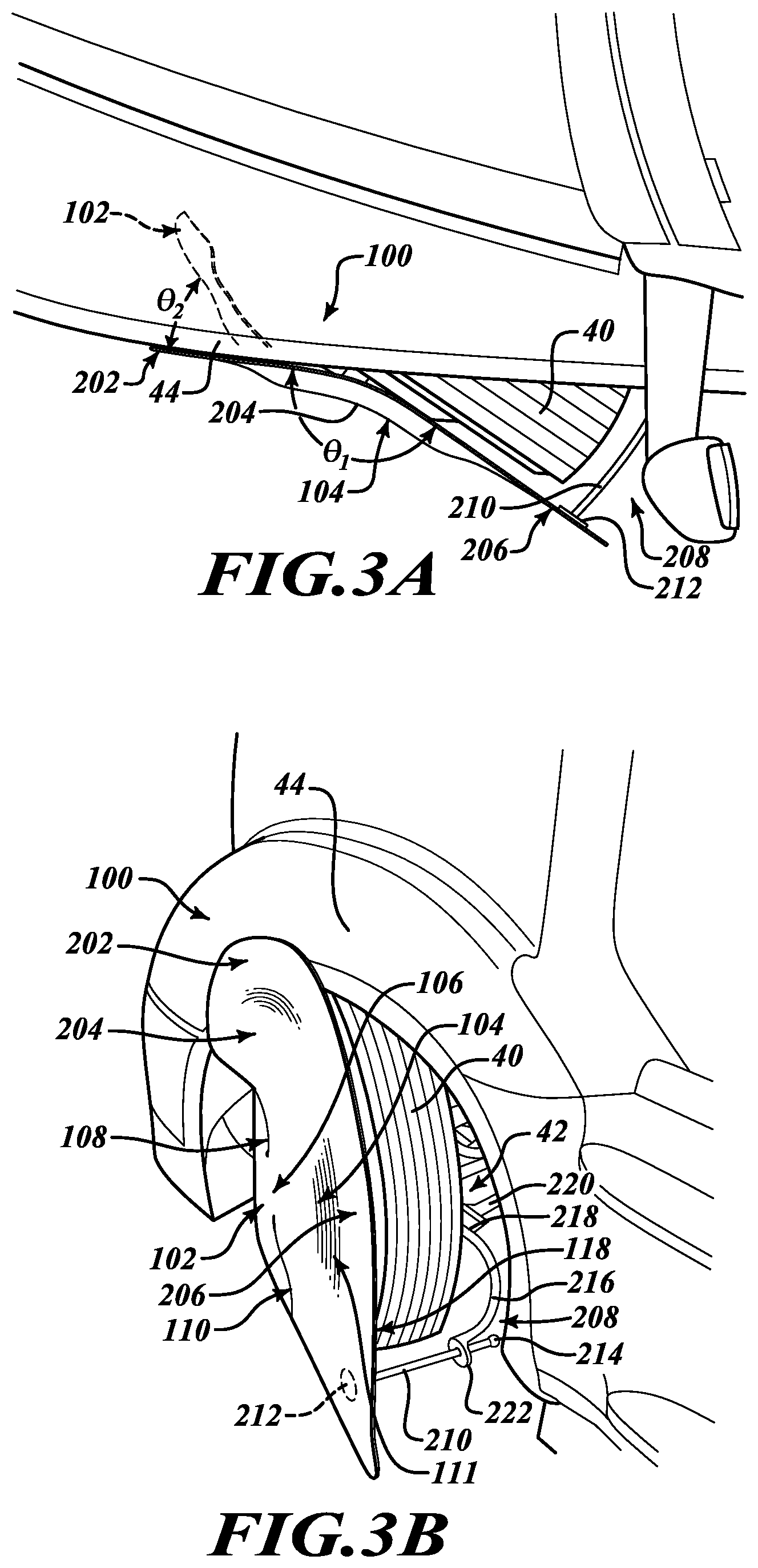 Patent US12157336 Figure 4 – Floating wheel cover