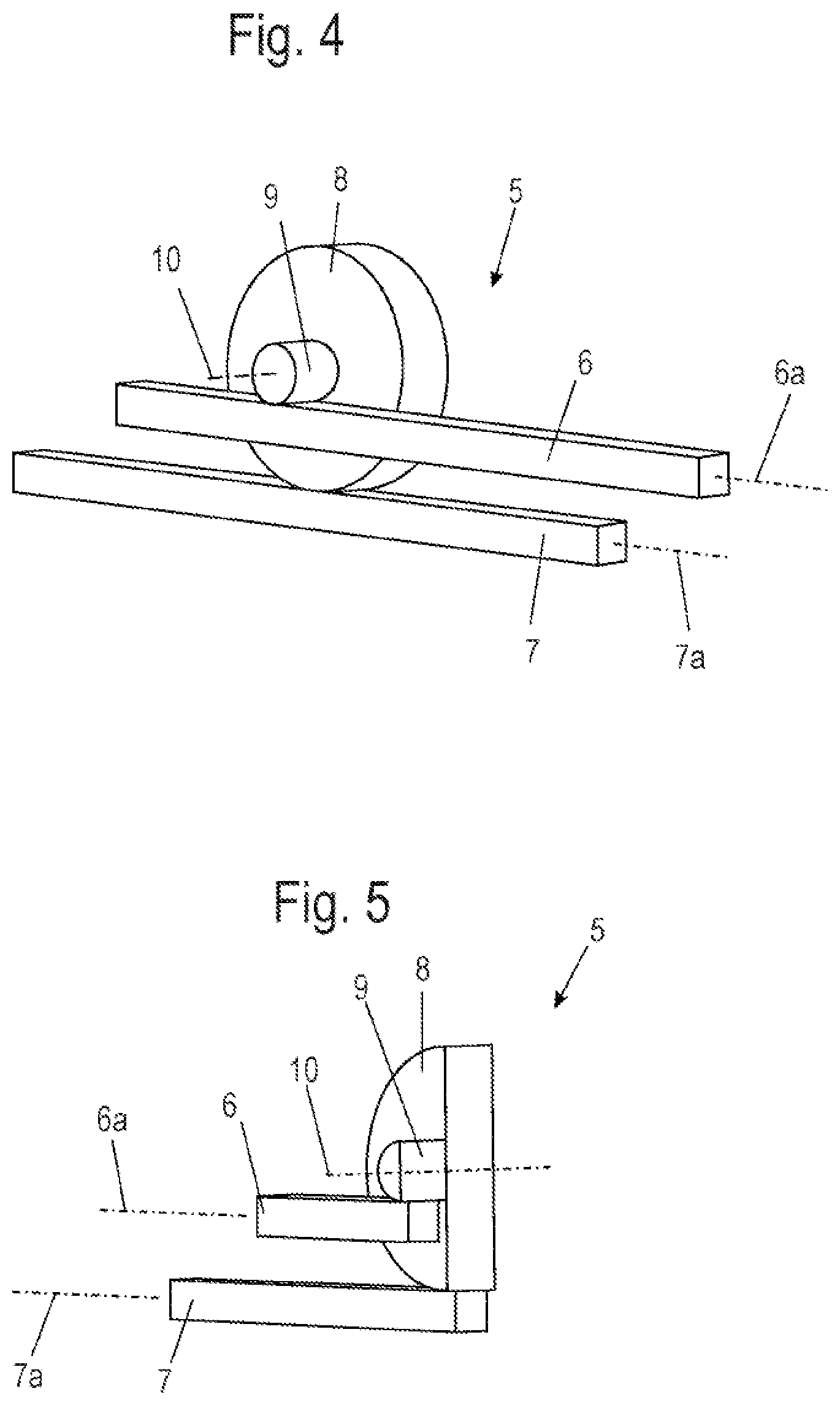 Patent US12157340 Figure 4 – Spring system having a wide-band insulating effect