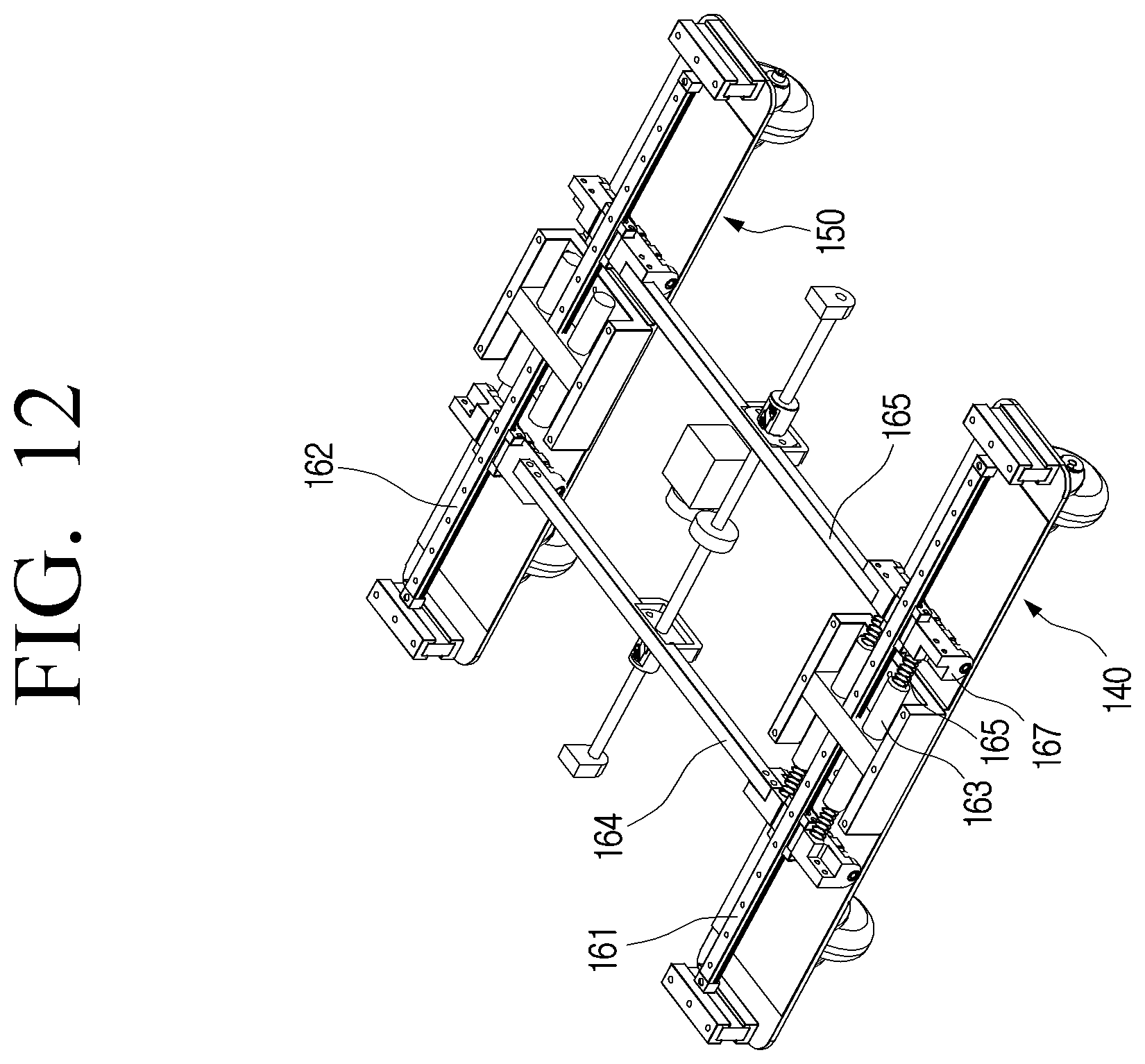 Patent US12157343 Figure 12 – Driving robot device