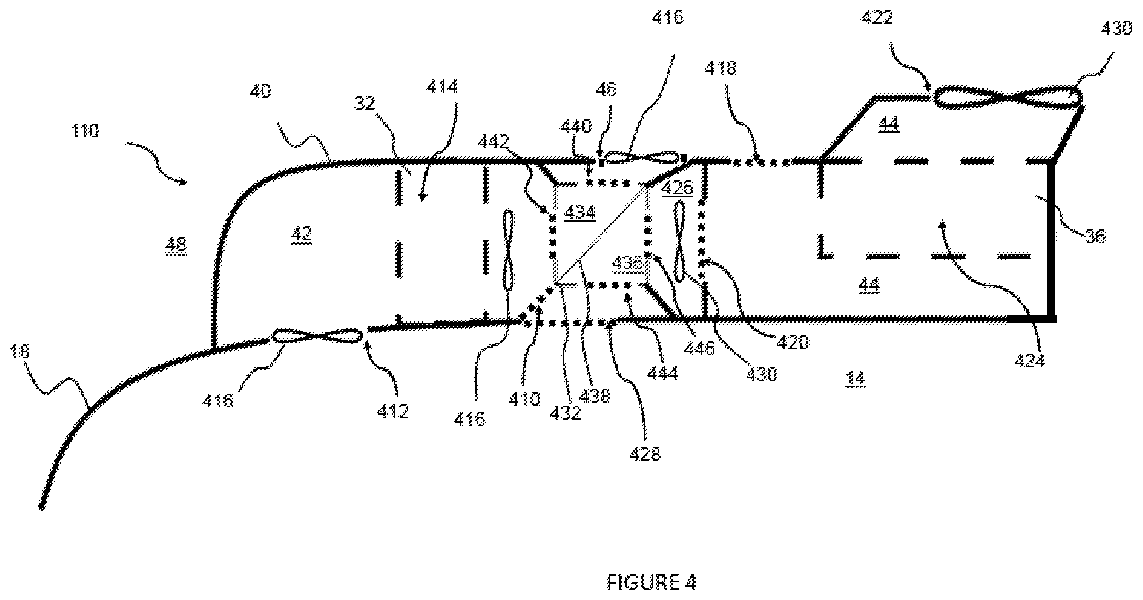 Patent US12157346 Figure 3 – Recovery heat exchanger in an environmental control system