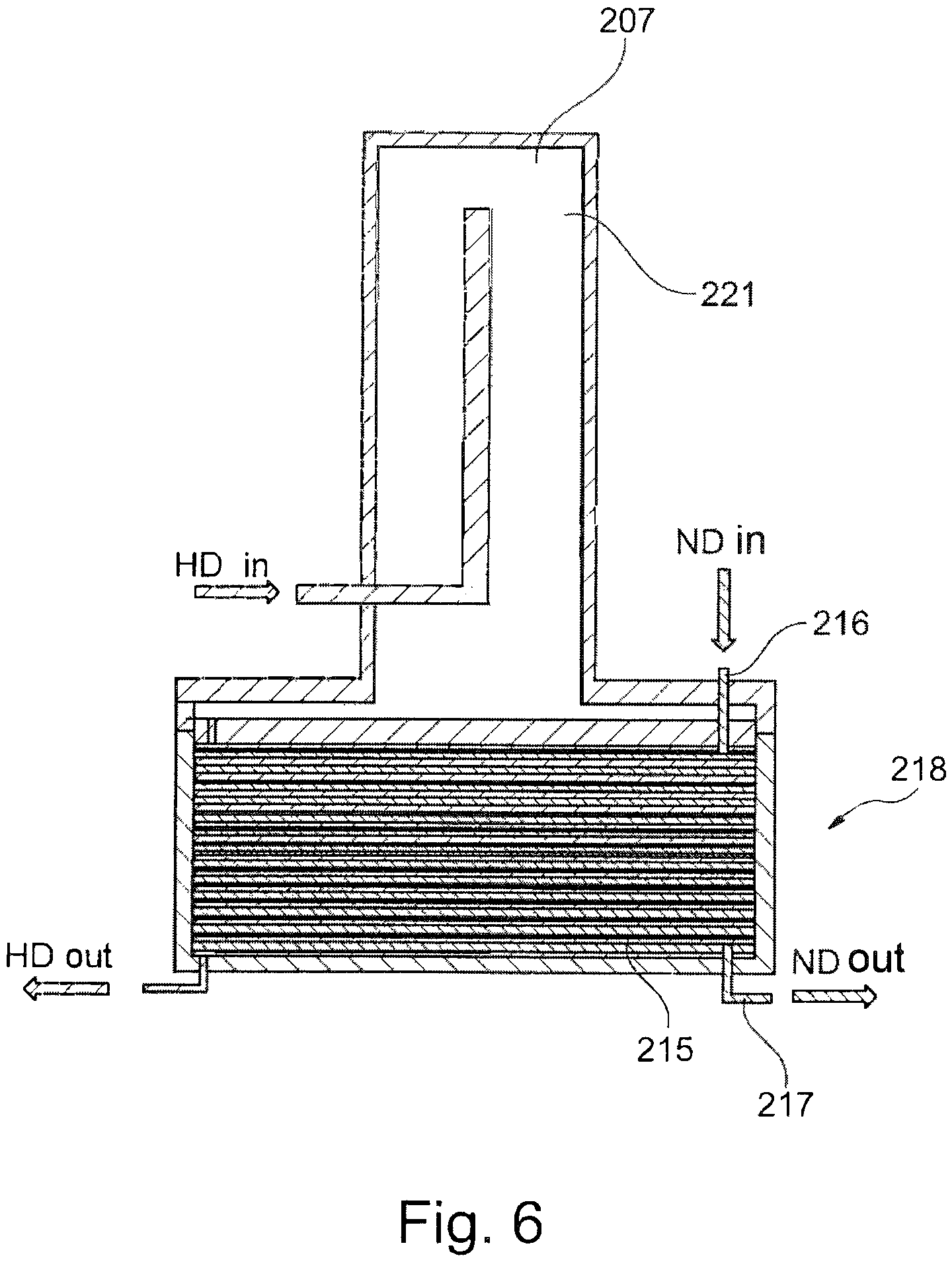 Patent US12157349 Figure 4 – Heat exchanger