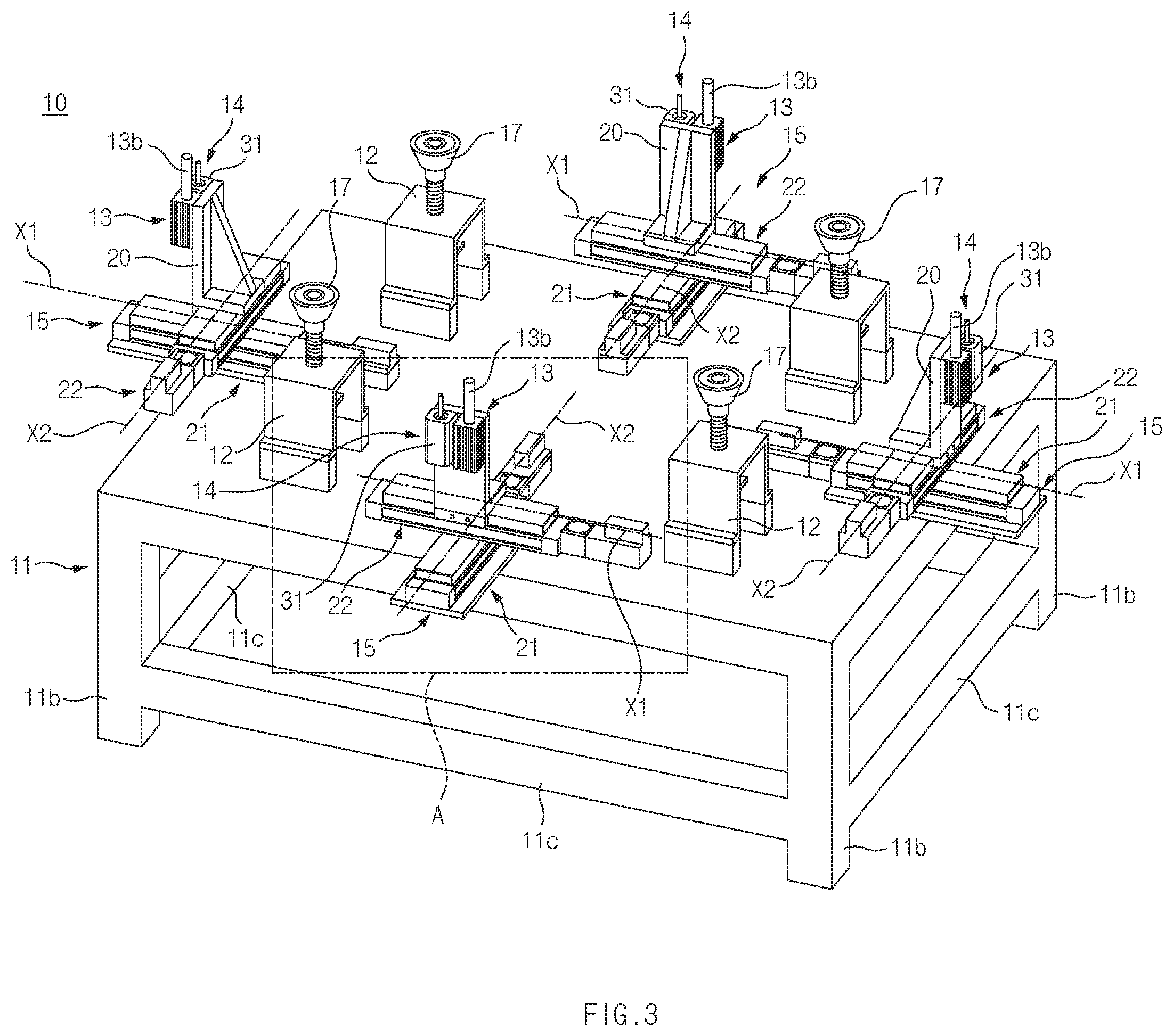 Patent US12157350 Figure 3 – Automotive glass setting apparatus and method thereof