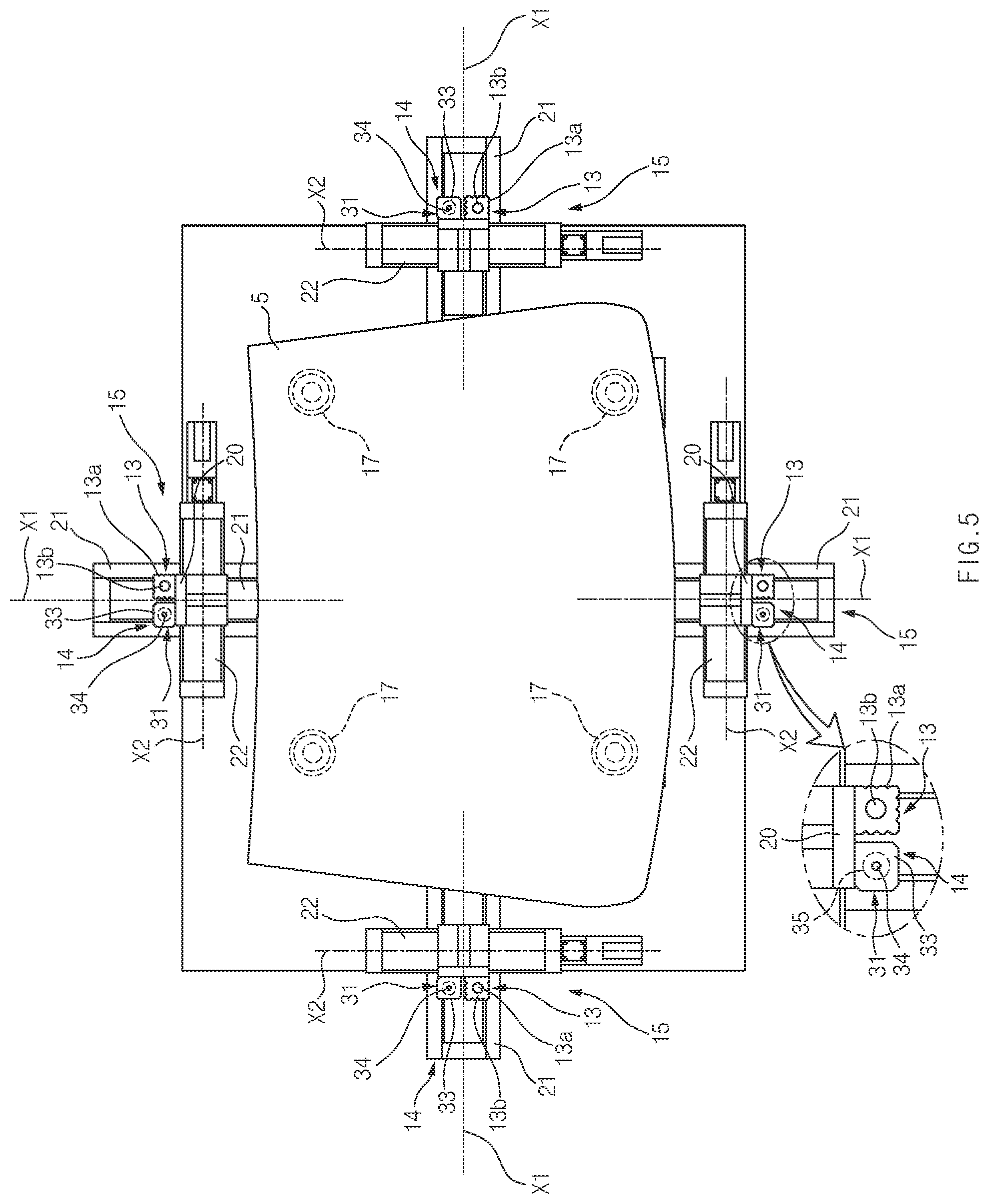 Patent US12157350 Figure 5 – Automotive glass setting apparatus and method thereof