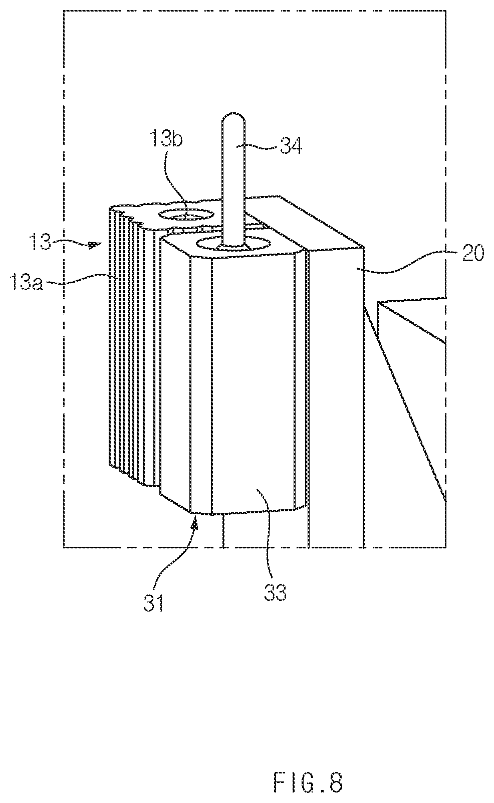 Patent US12157350 Figure 8 – Automotive glass setting apparatus and method thereof
