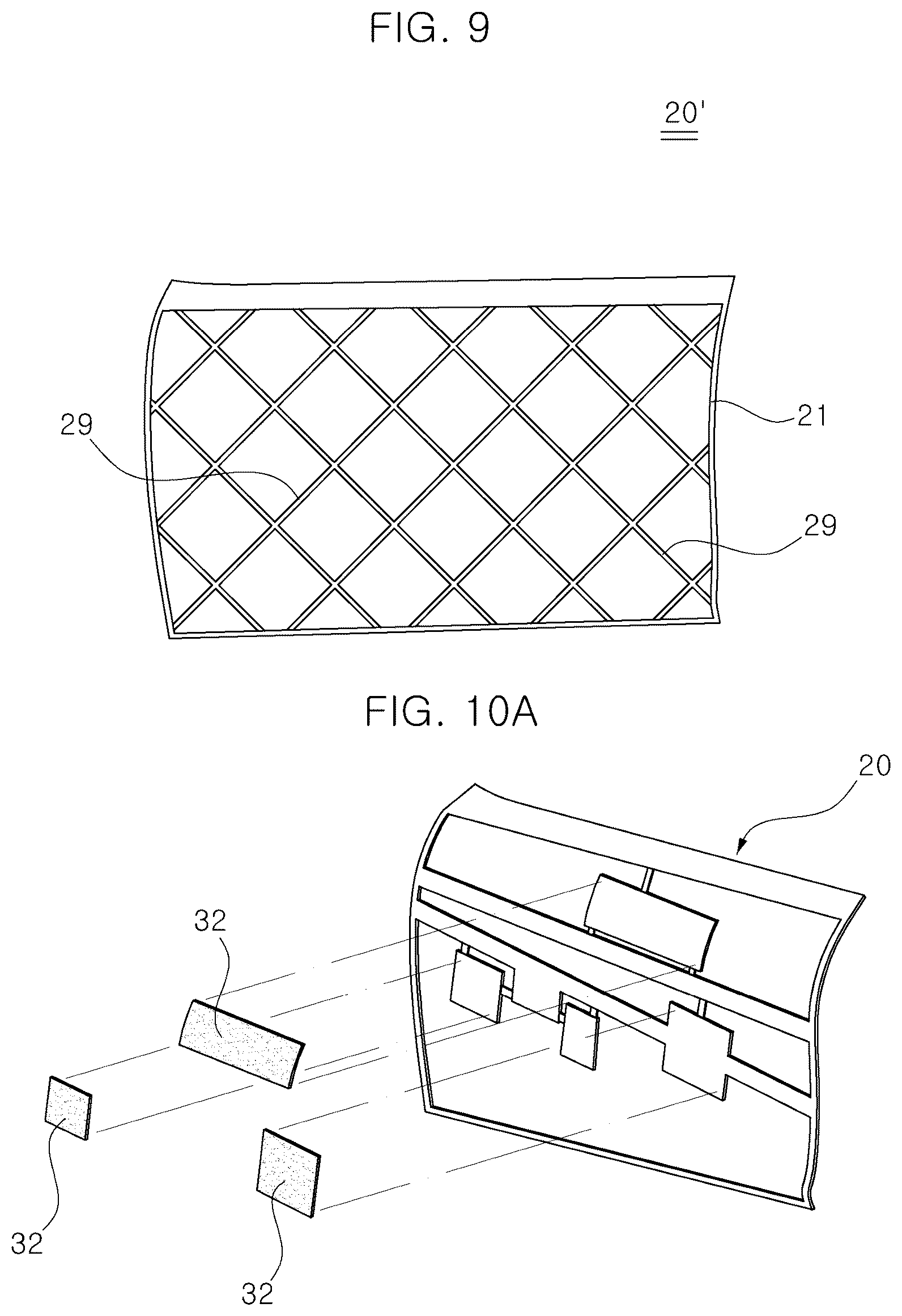 Patent US12157353 Figure 8 – Panel door for vehicle having improved stiffness