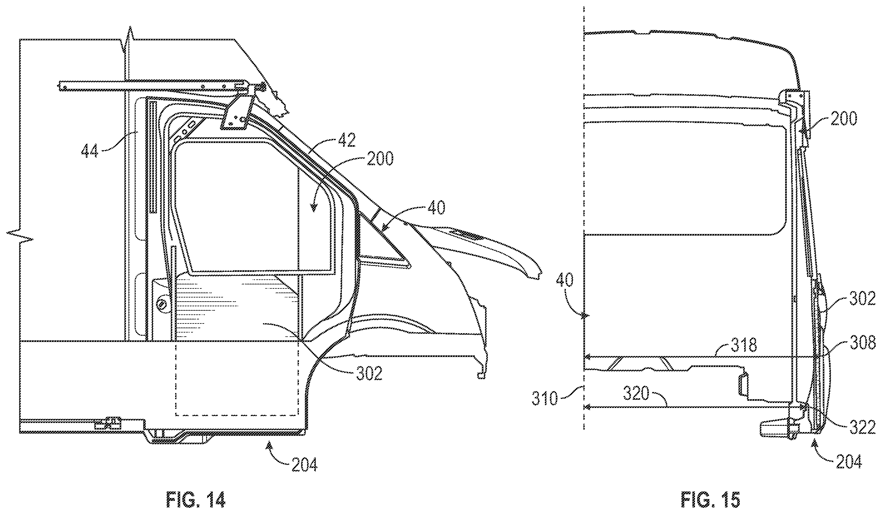 Patent US12157354 Figure 11 – Vehicle door and window arrangement