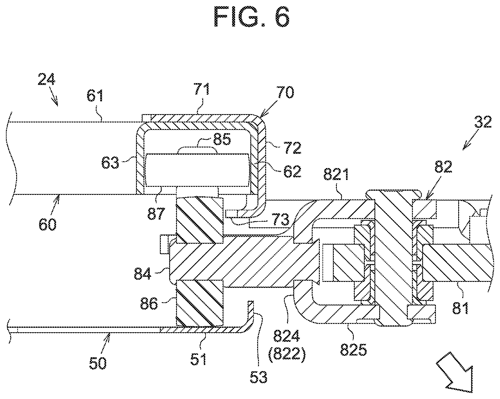 Patent US12157355 Figure 6 – Guide rail
