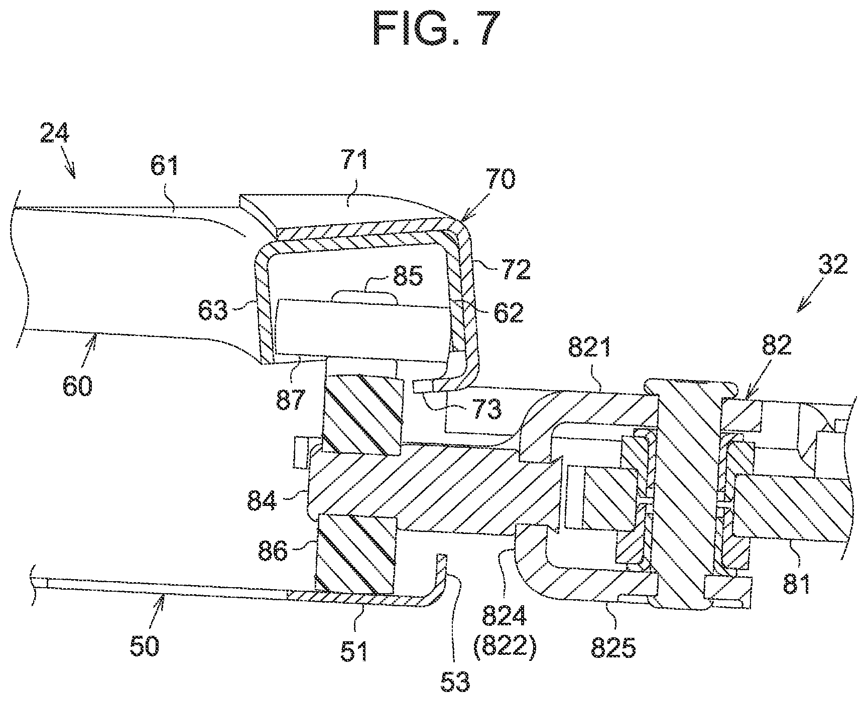 Patent US12157355 Figure 7 – Guide rail