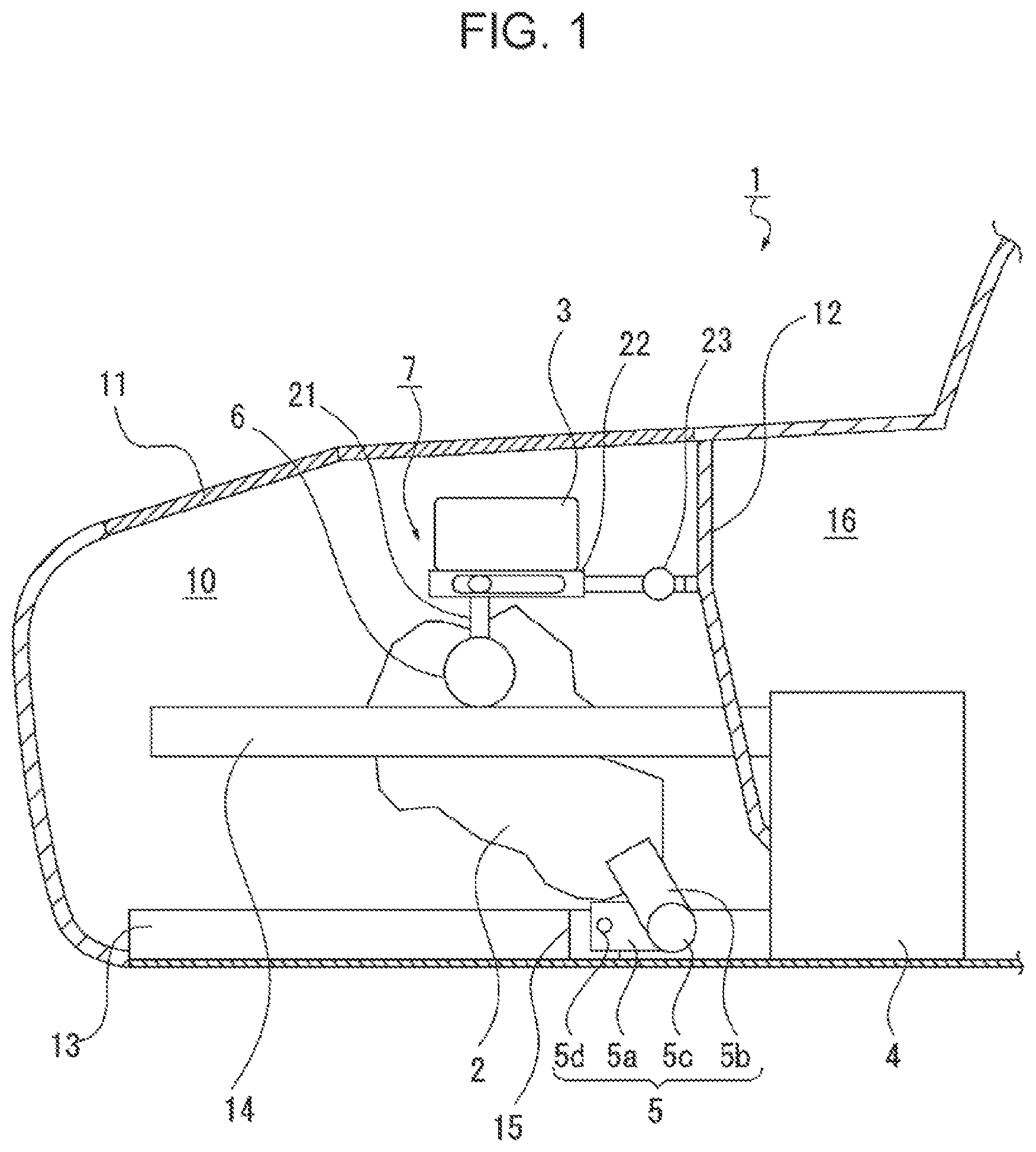 Patent US12157357 Figure 1 – Vehicle