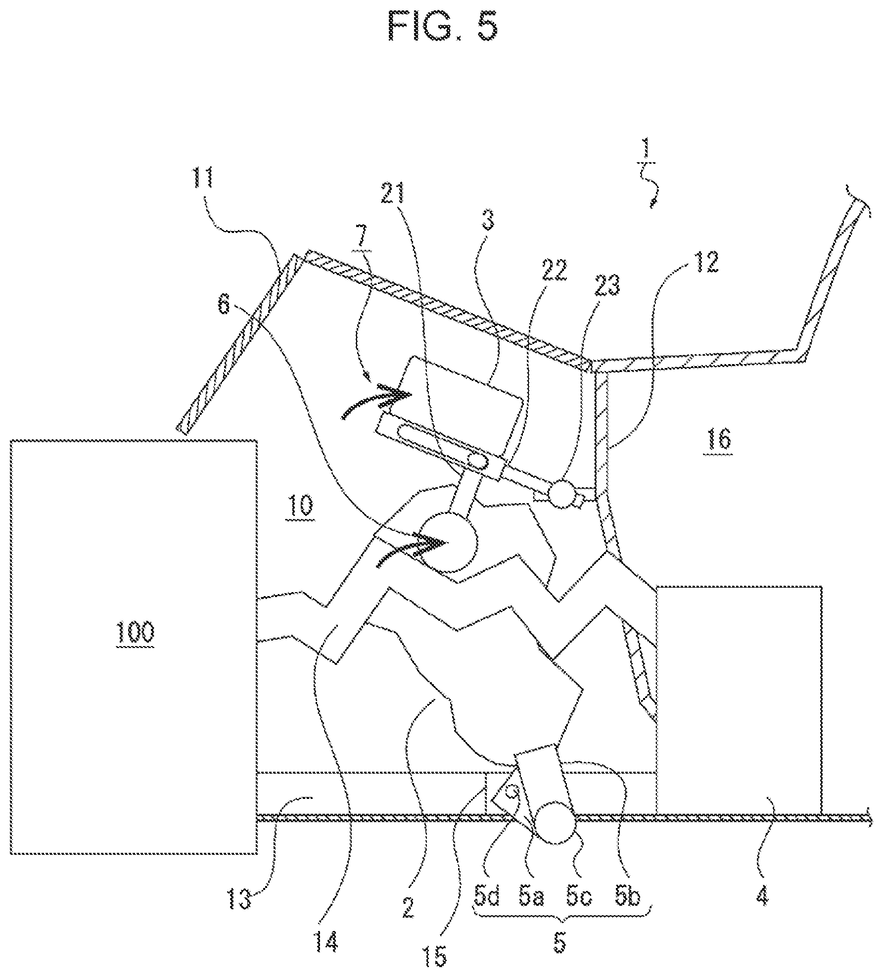 Patent US12157357 Figure 5 – Vehicle