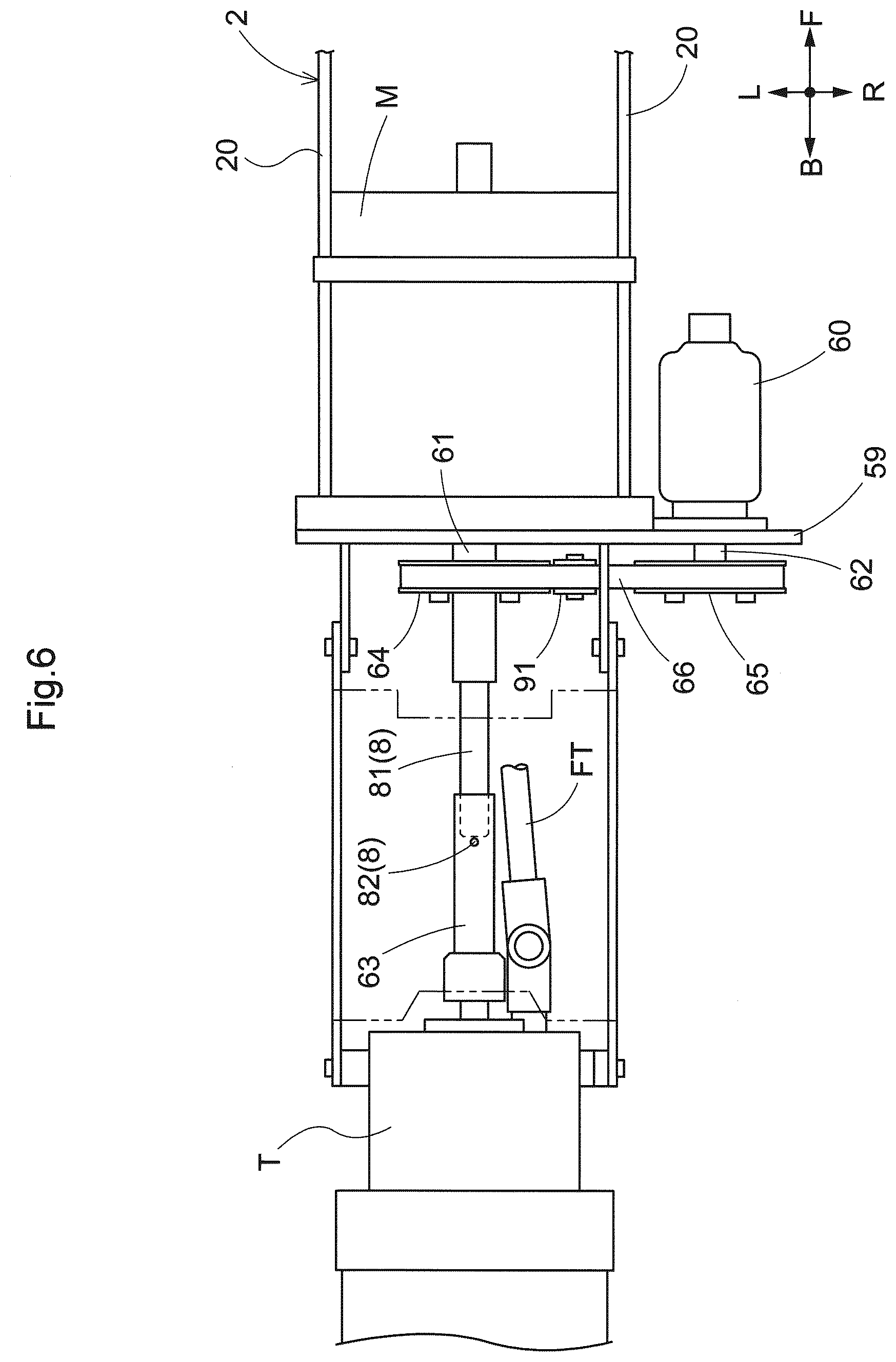 Patent US12157360 Figure 6 – Electric work vehicle