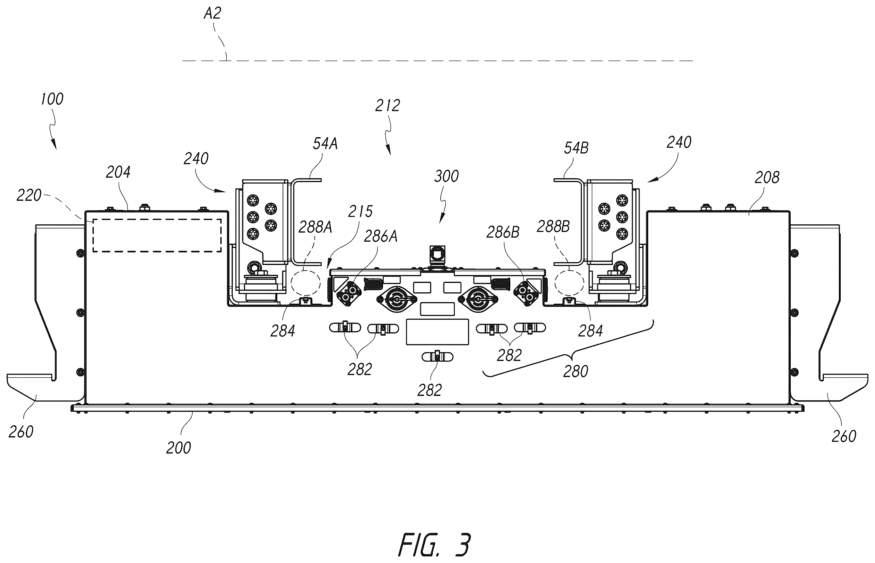 Patent US12157362 Figure 3 – Electric powertrain system for heavy duty vehicles