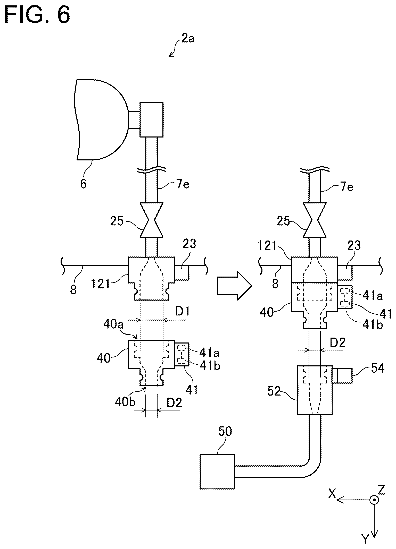 Patent US12157363 Figure 5 – Vehicle comprising fuel inlet